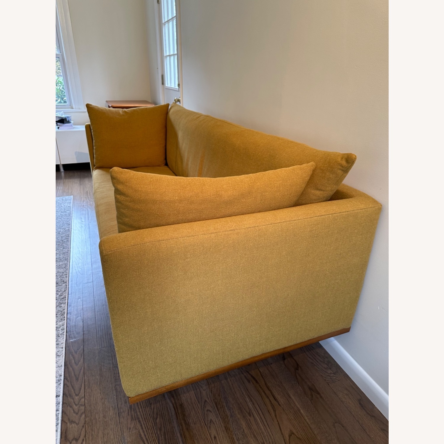 Urban Outfitters Huxley Mustard Cushion Sofa - image-6