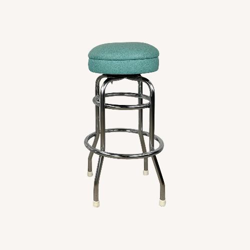Used Vintage Modern Swivel Barstools- Set of Six for sale on AptDeco