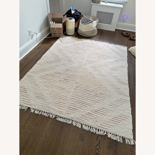 Used Urban Outfitters Home 5’x7’ 100% Cotton Rug for sale on AptDeco