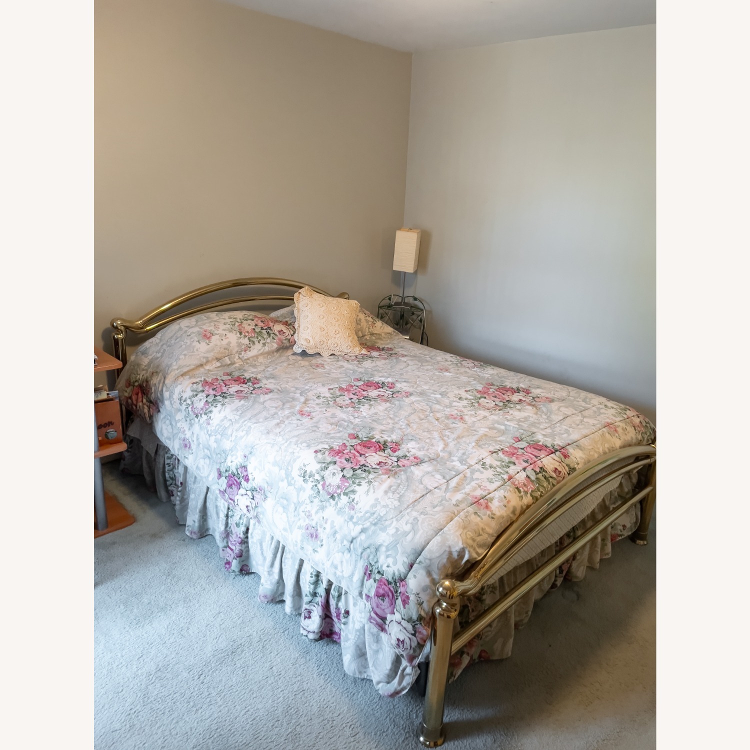 Vintage Pelicano Brass Bed, Made in Italy - image-4