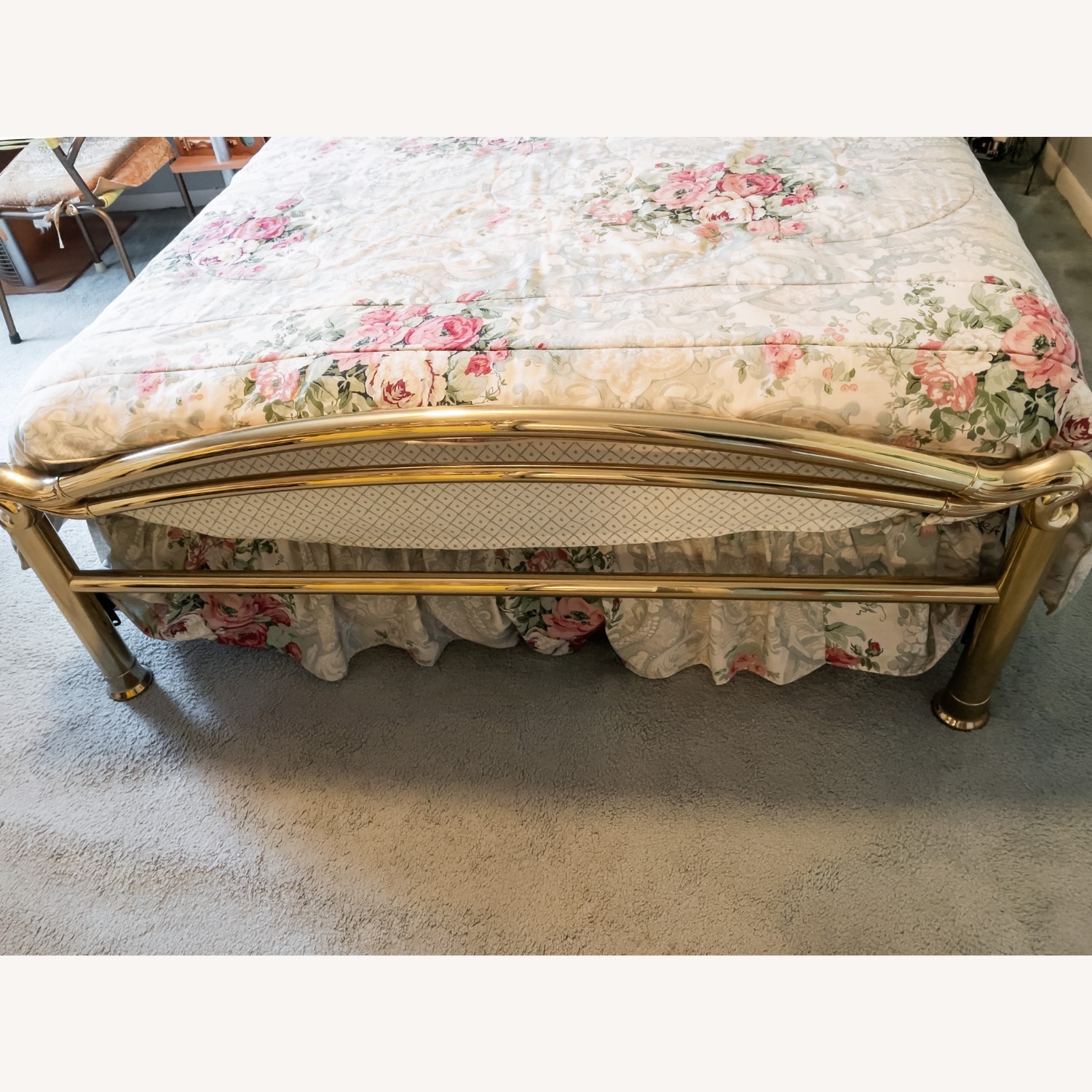 Vintage Pelicano Brass Bed, Made in Italy - image-6