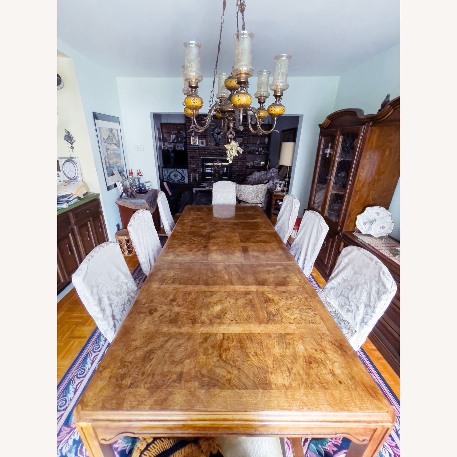 MCM 1970s Dining Table, Extends From 72" to 116" - image-3