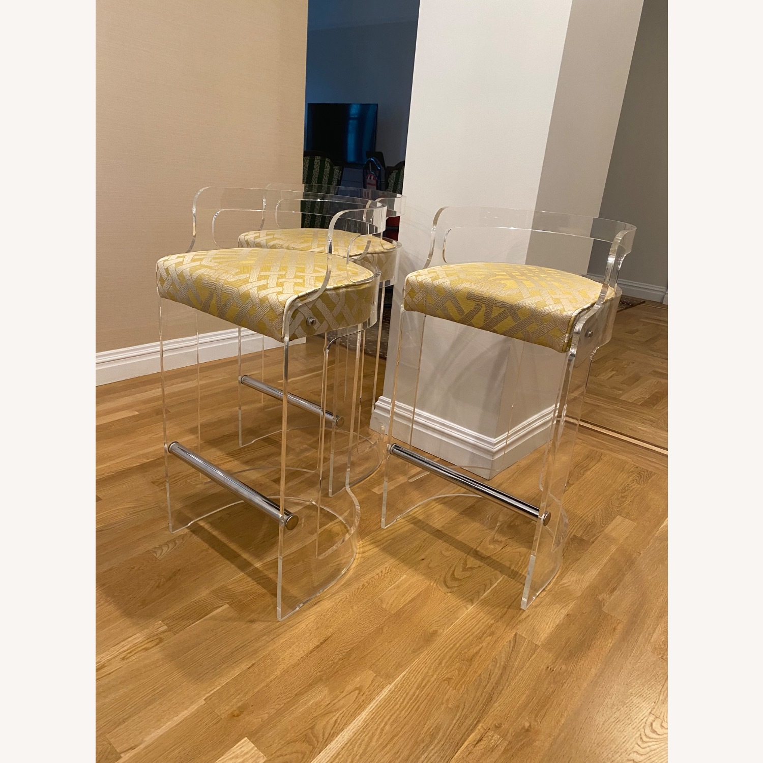 Vintage Designer Lucite Stools - image-6