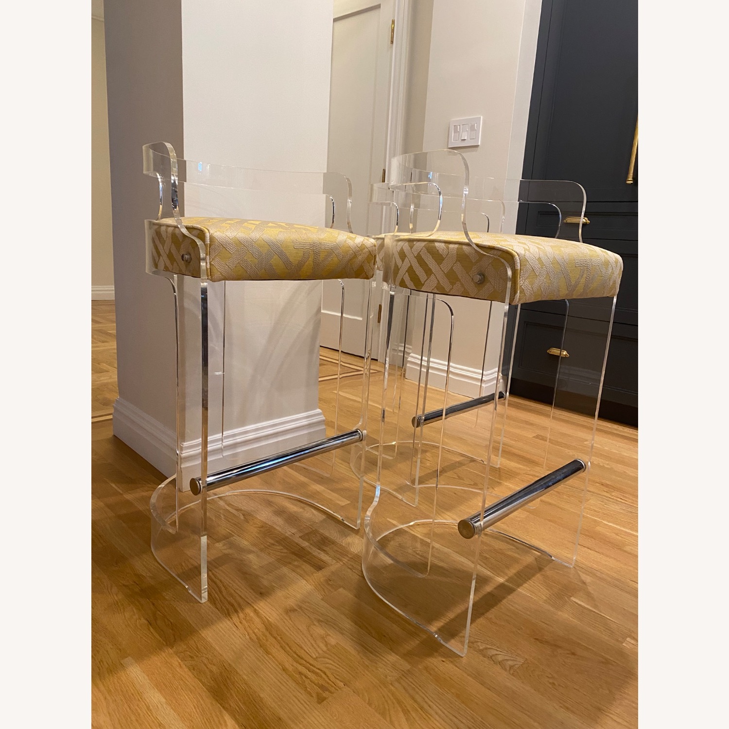 Vintage Designer Lucite Stools - image-2