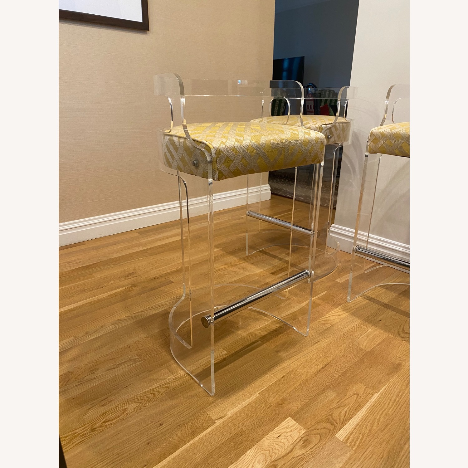 Vintage Designer Lucite Stools - image-4