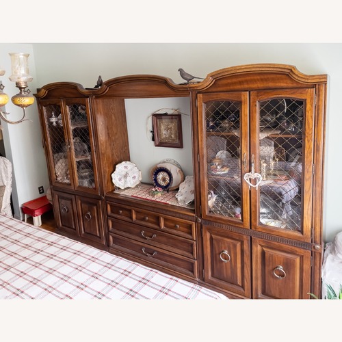 Used Huge Vintage 1970s China Cabinet for sale on AptDeco