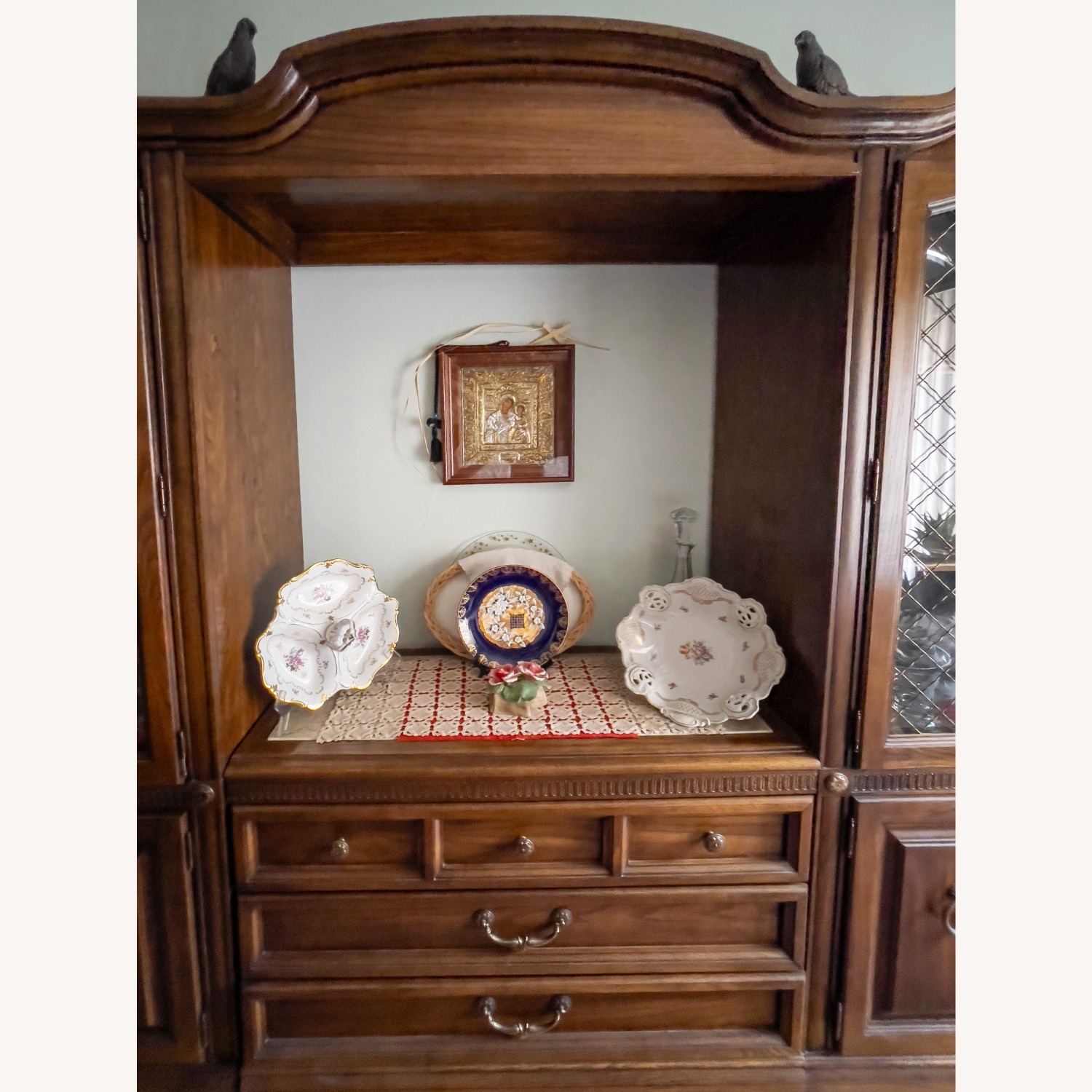 Huge Vintage 1970s China Cabinet - image-2