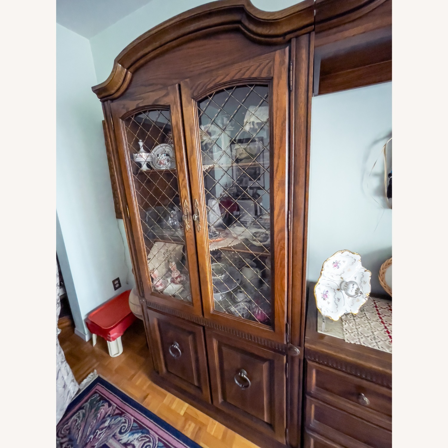 Huge Vintage 1970s China Cabinet - image-1