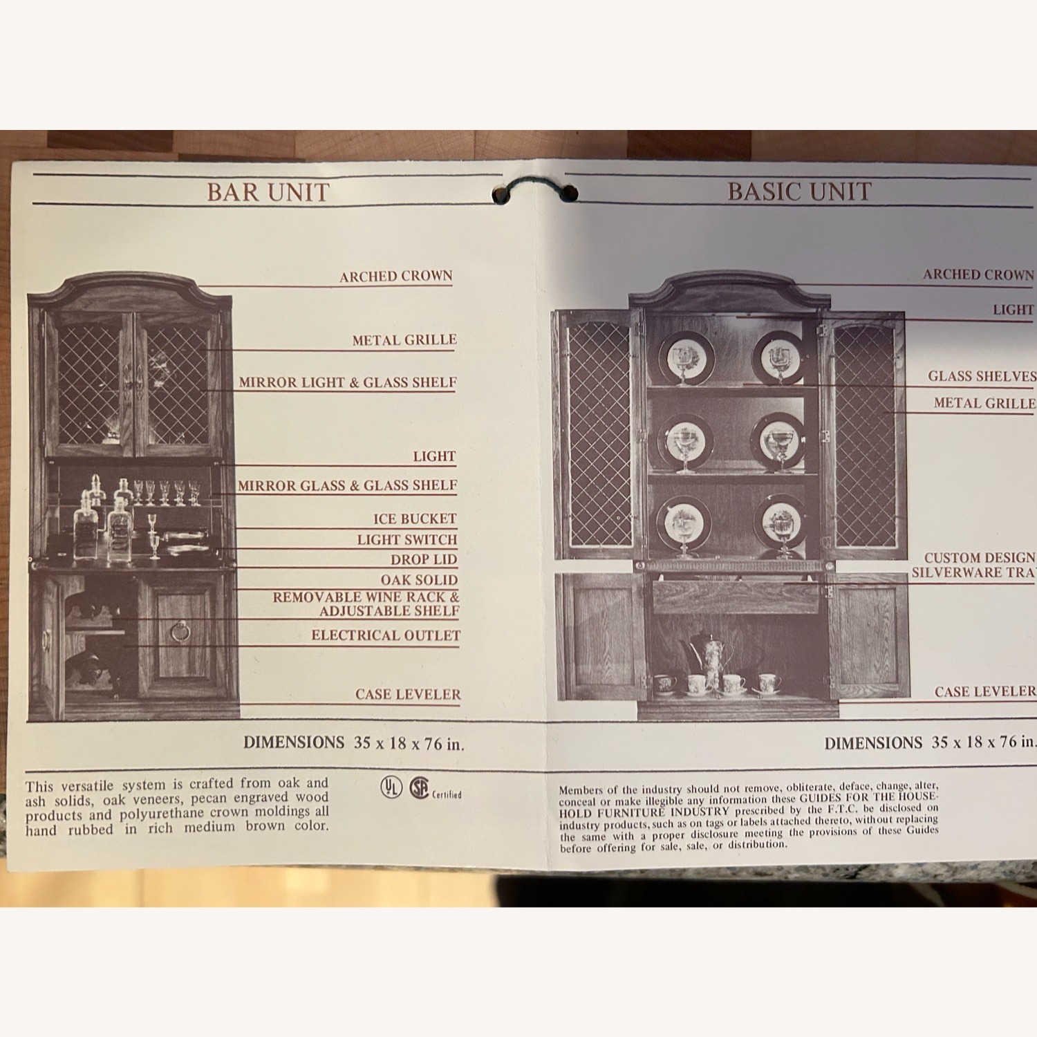 Huge Vintage 1970s China Cabinet - image-8