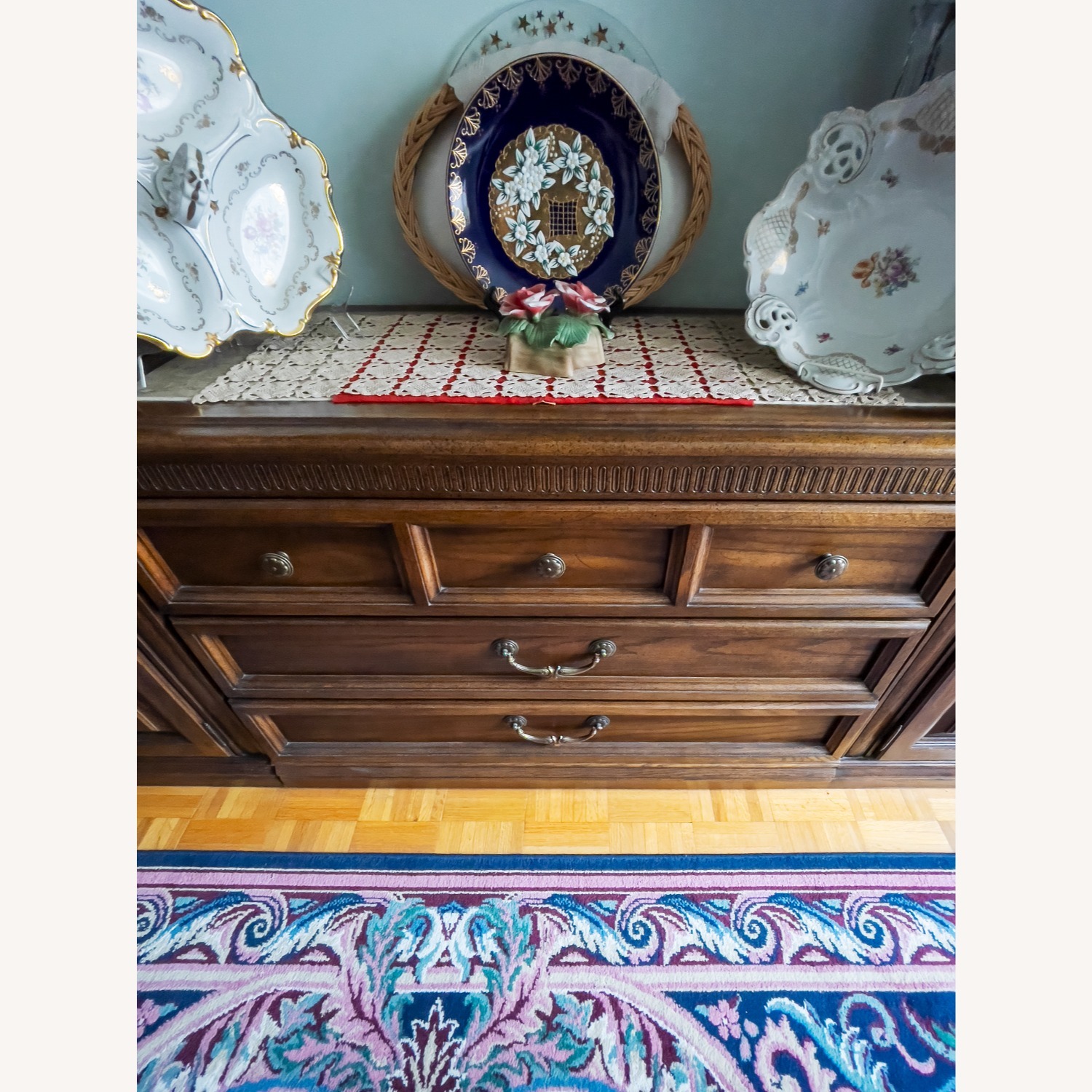 Huge Vintage 1970s China Cabinet - image-4