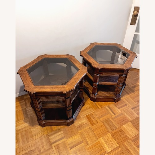Used Vintage Side Tables Set of 2 for sale on AptDeco