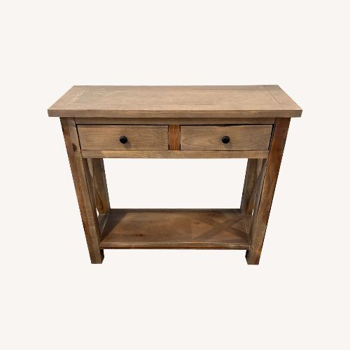 Used Light Gray Decor Table for sale on AptDeco