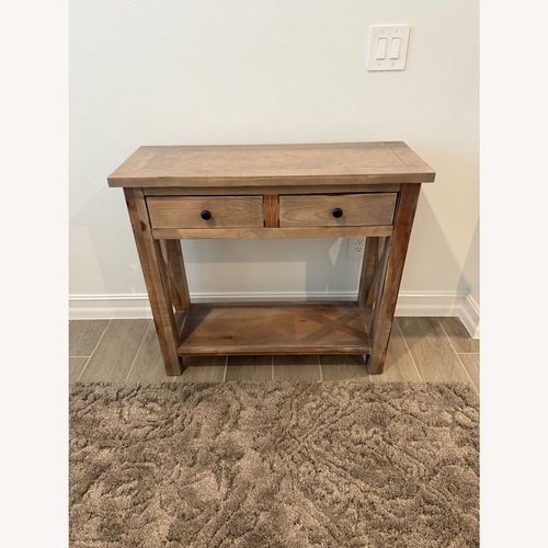 Used Light Gray Decor Table for sale on AptDeco