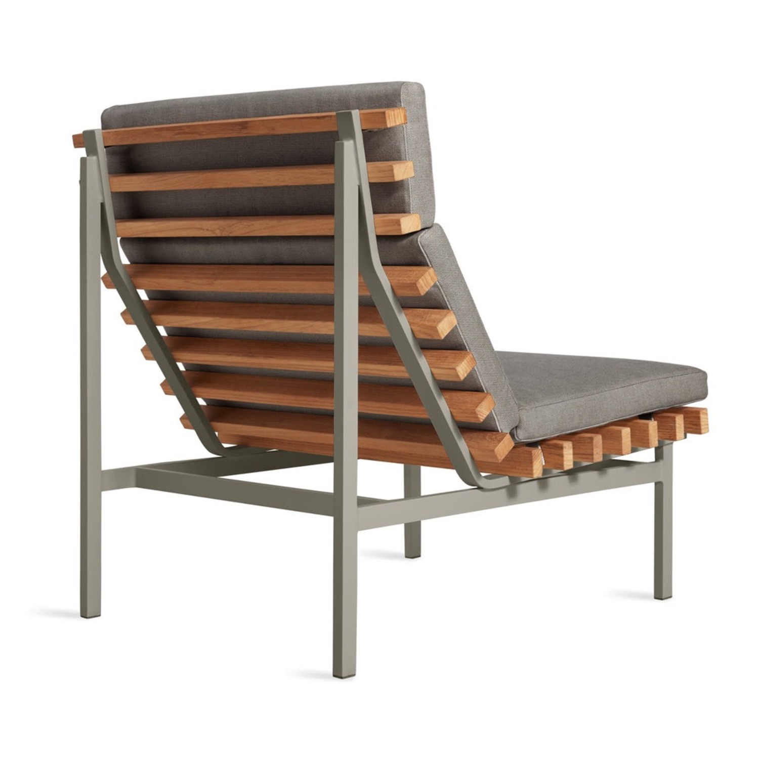 Blu Dot Perch Outdoor Lounger Chair and Ottoman - image-8