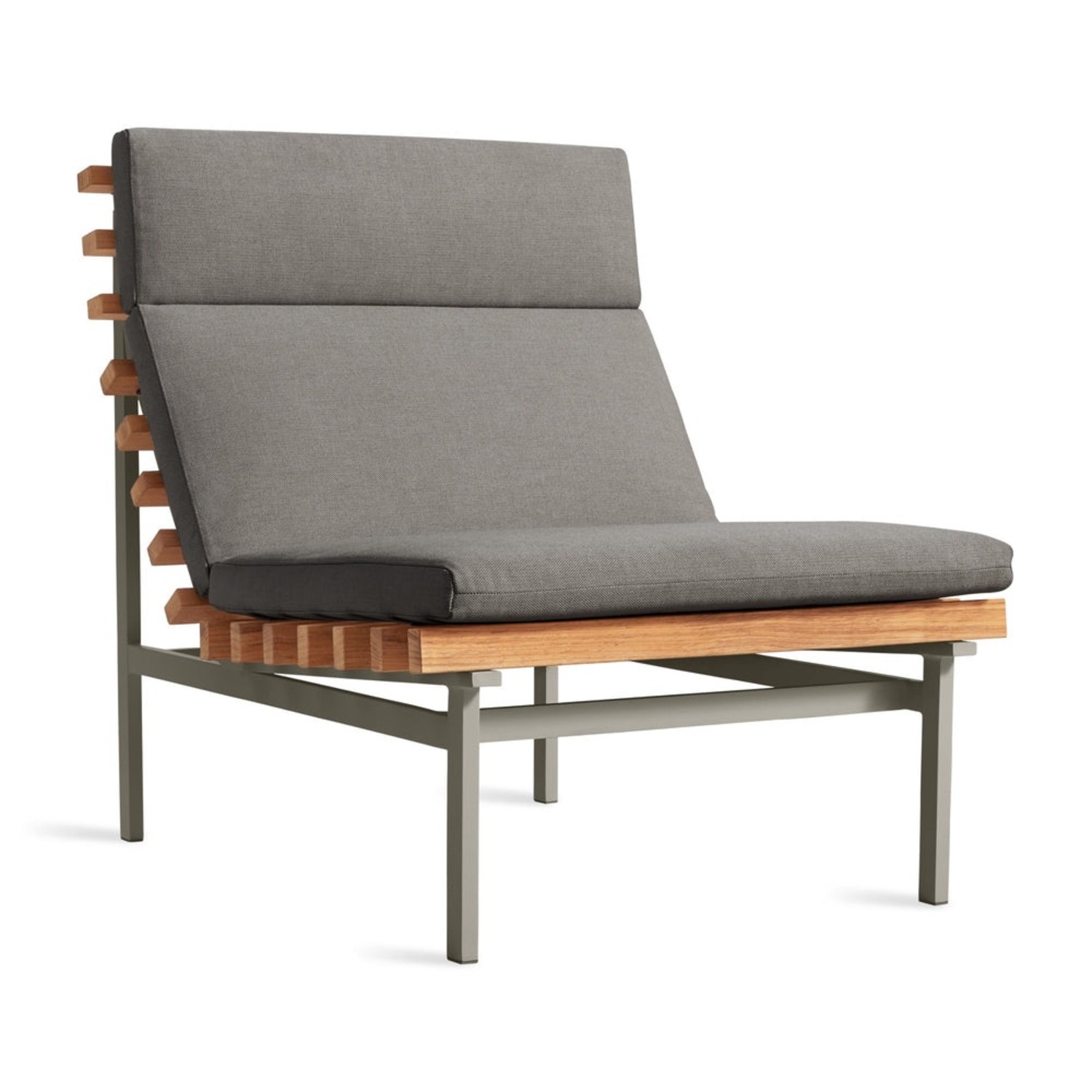 Blu Dot Perch Outdoor Lounger Chair and Ottoman - image-6