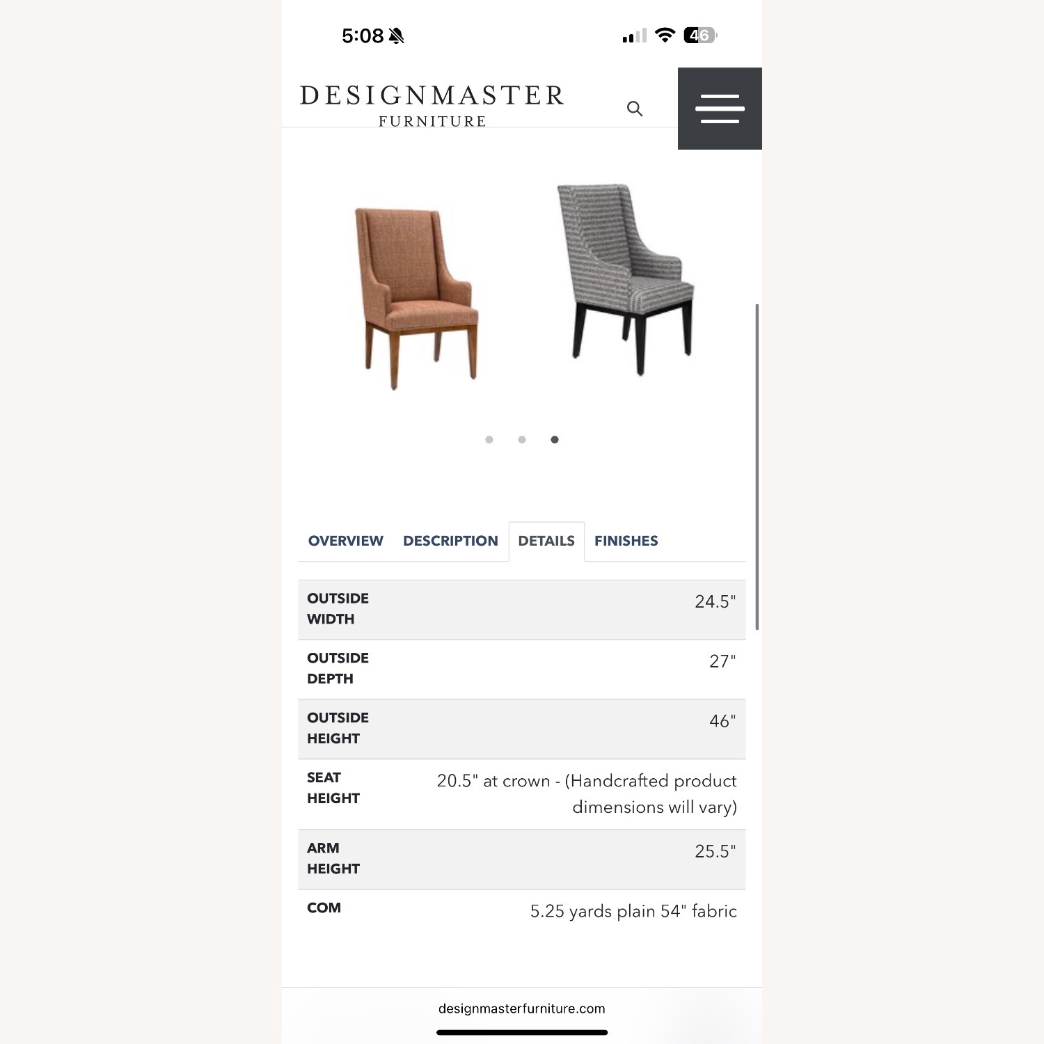 Formal Dining Chairs - Set of 10 - image-7