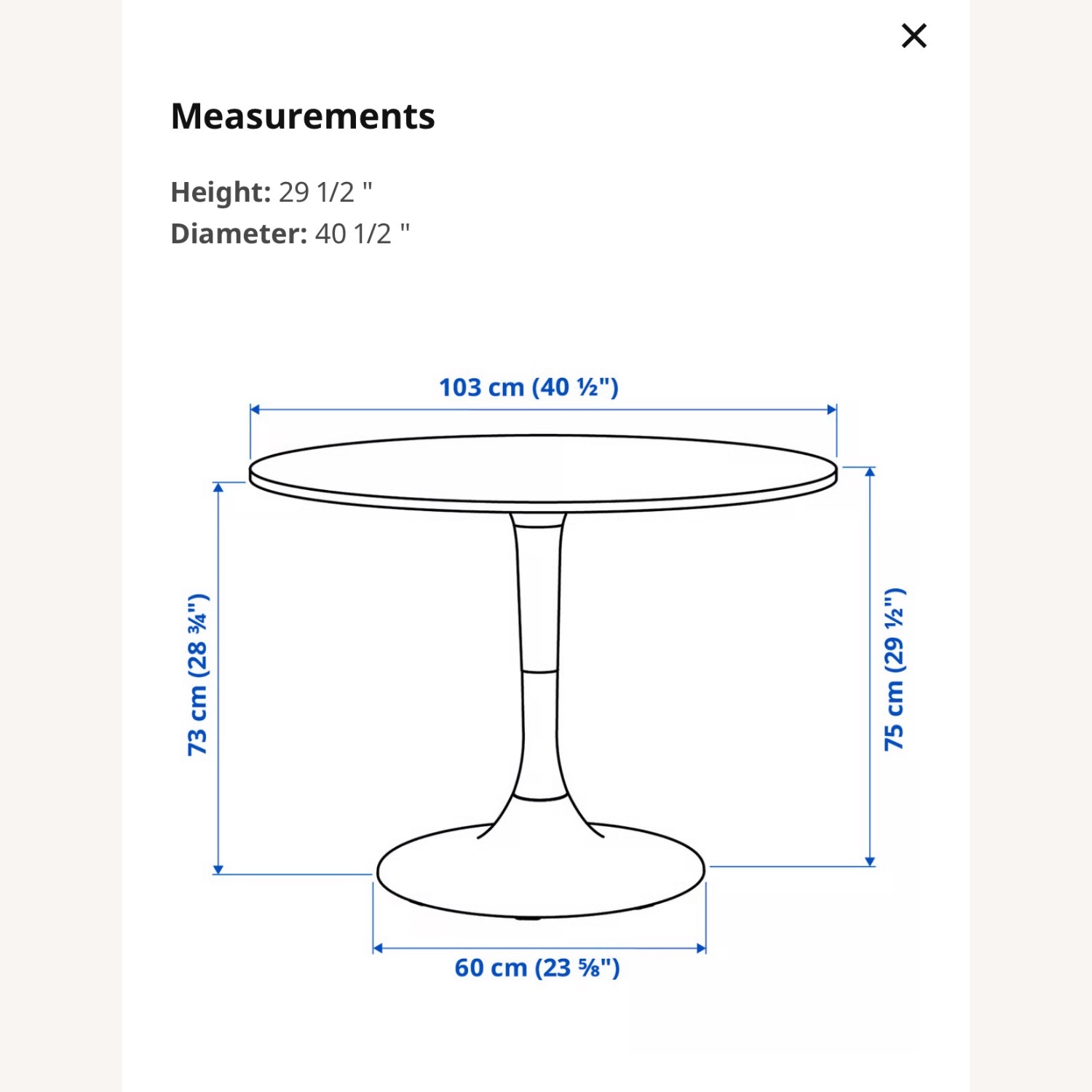 IKEA Docksta White Dining Table With Chairs - image-8