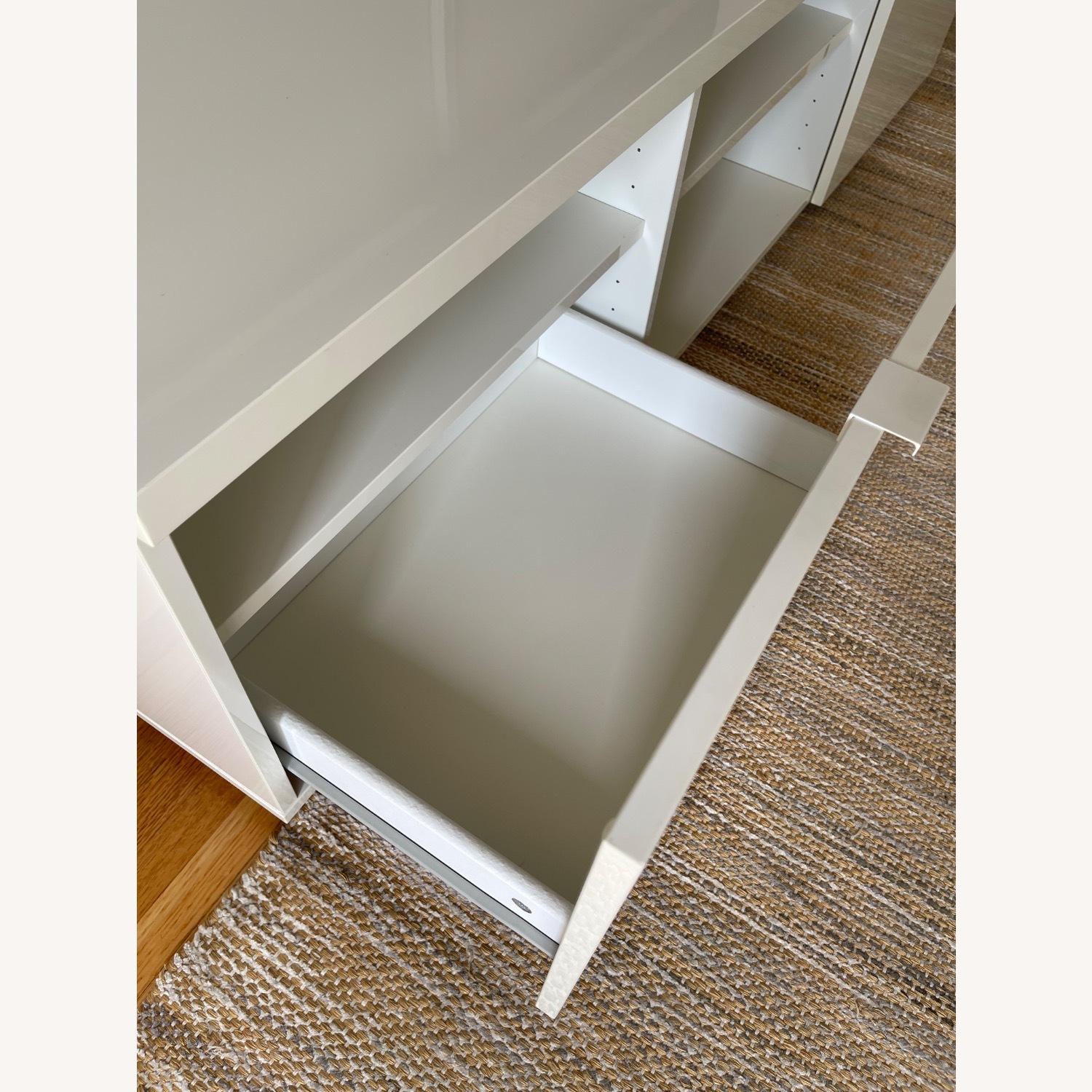 IKEA BYÅS テレビ台 ホワイト 160cm IKEA BYÅS White TV Unit - AptDeco