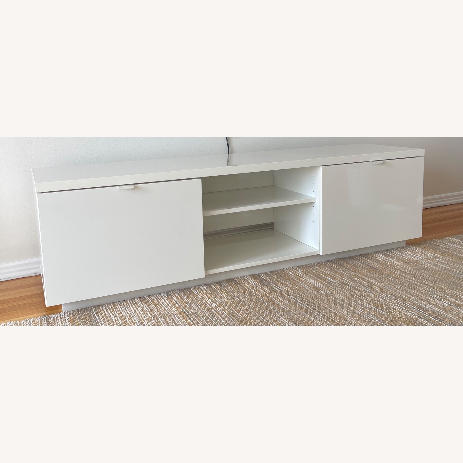 IKEA BYÅS White TV Unit - AptDeco