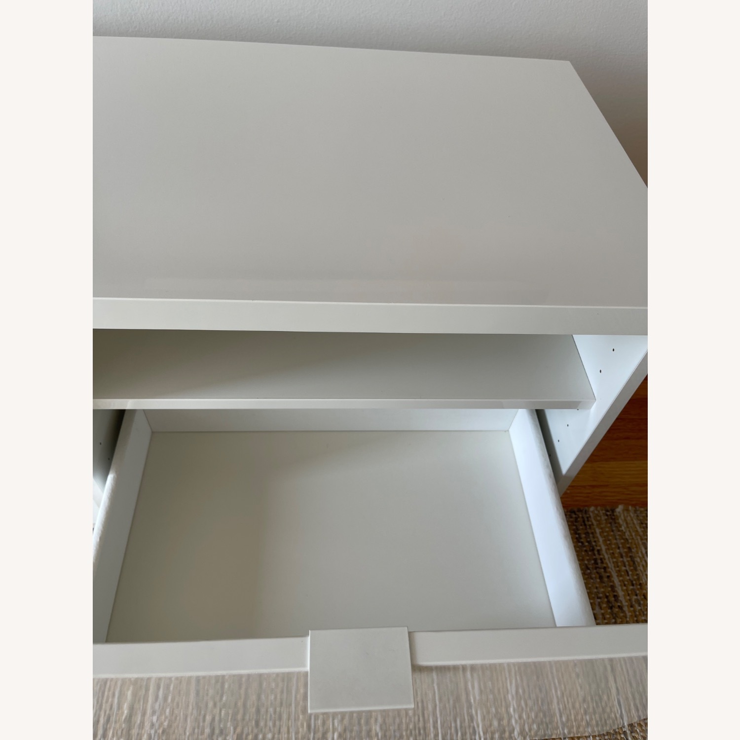 IKEA BYÅS White TV Unit - AptDeco