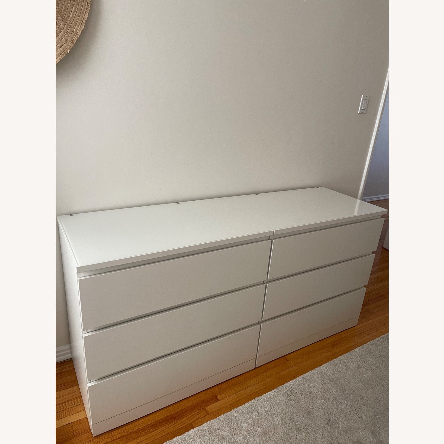 IKEA Malm White Dresser - AptDeco