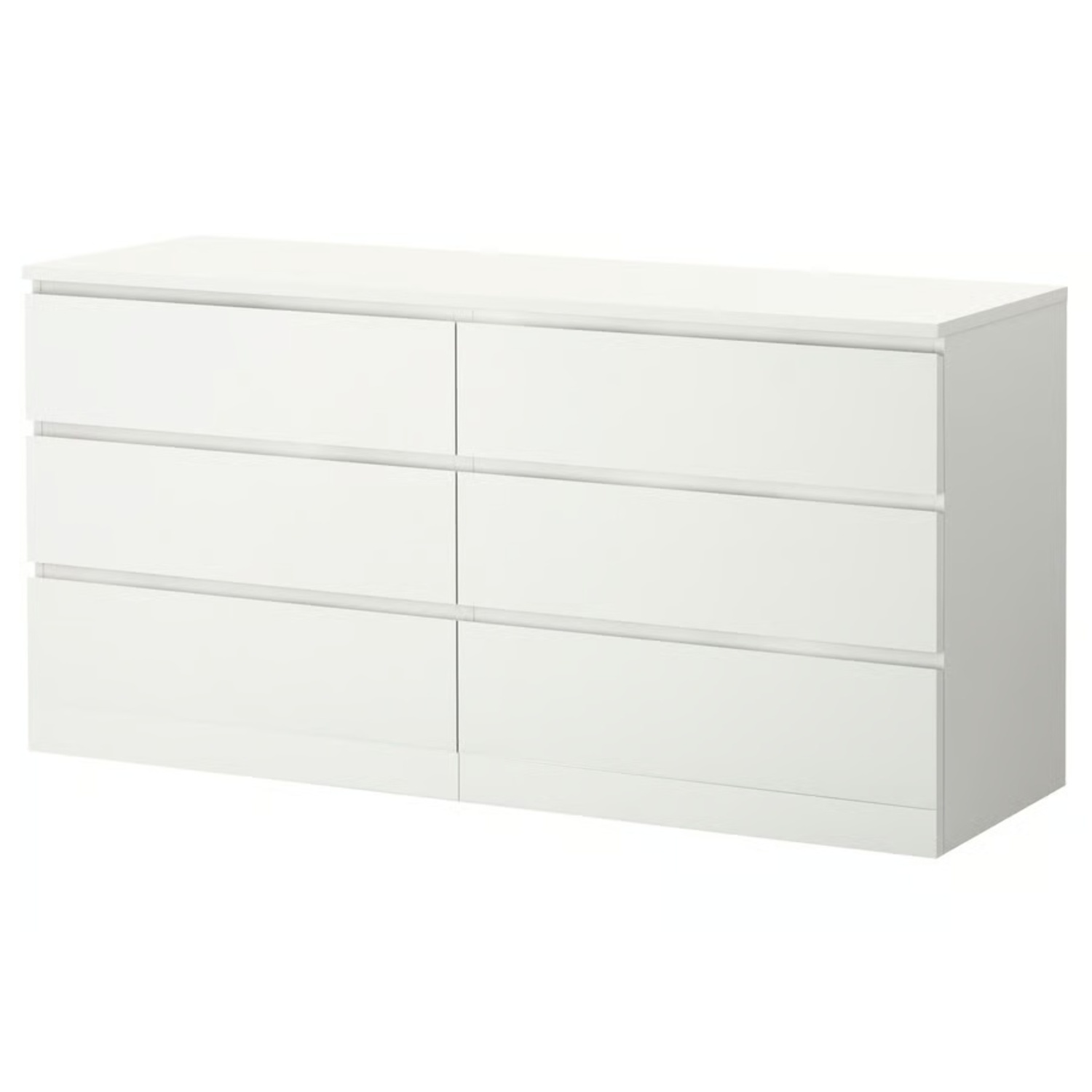 IKEA Malm White Dresser - AptDeco