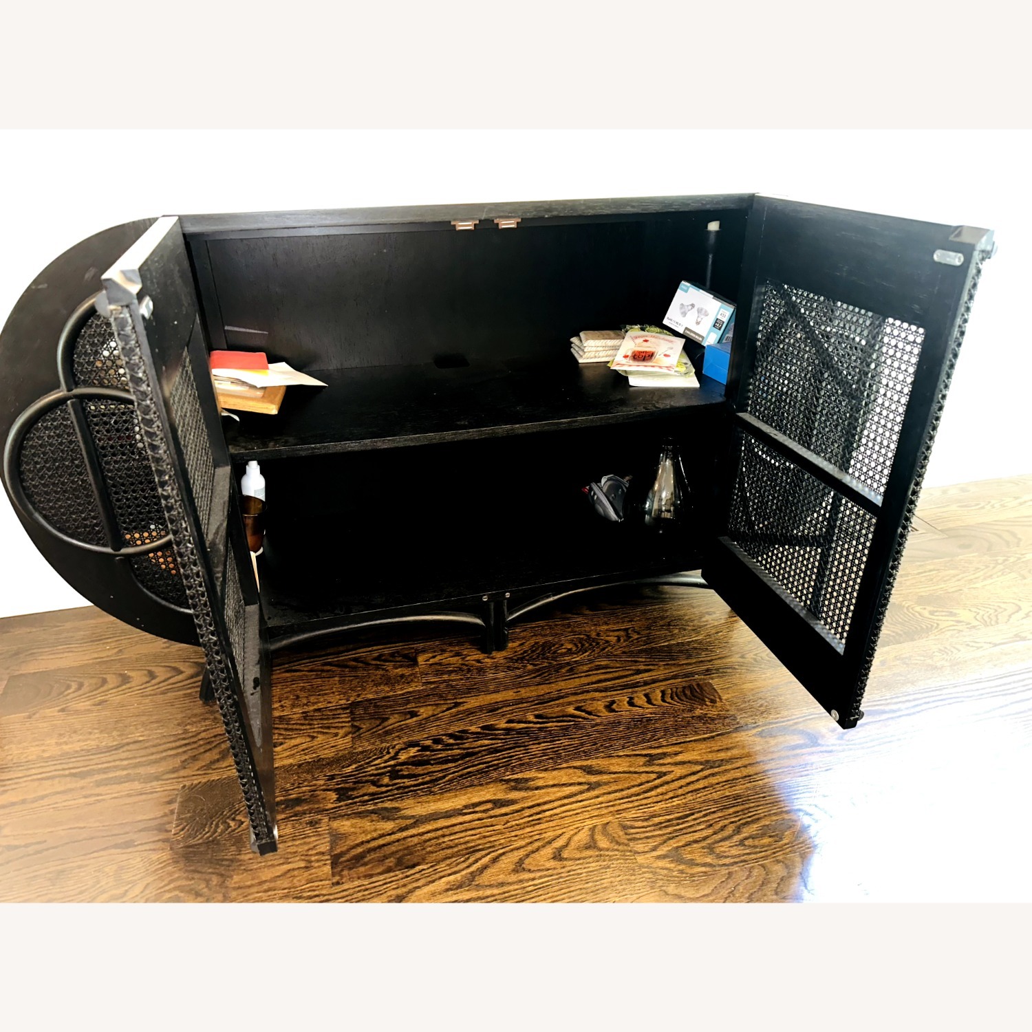 Ofira Black Detailed Credenza - image-3