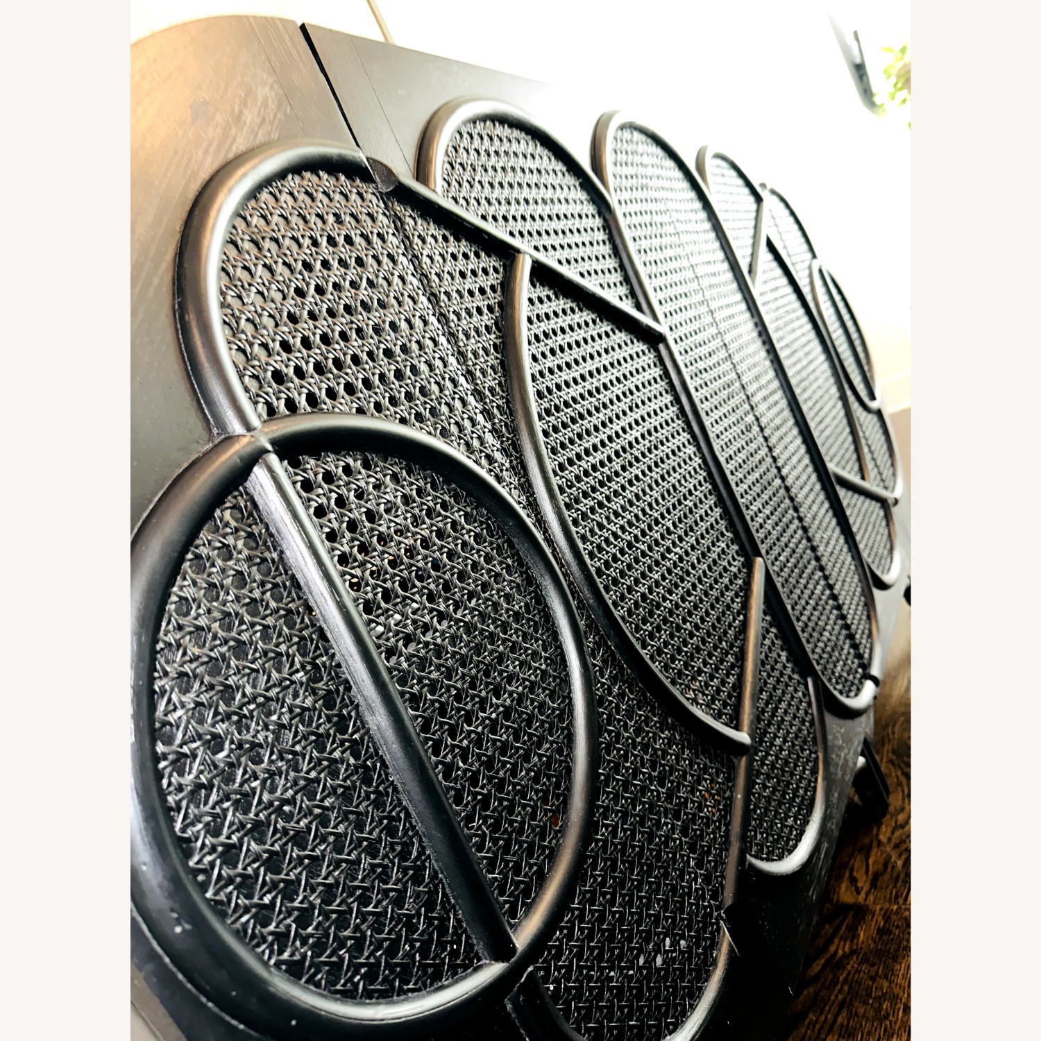 Ofira Black Detailed Credenza - image-2