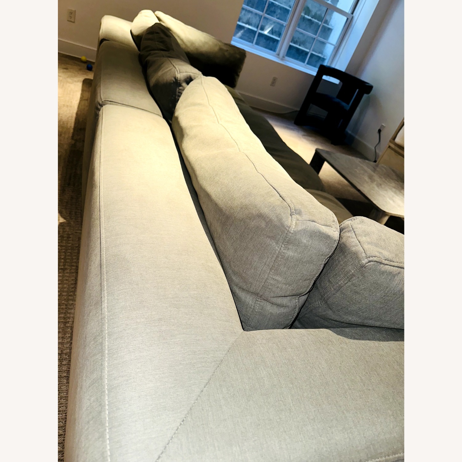 Slouchy Cloud Grey Couch  - image-3