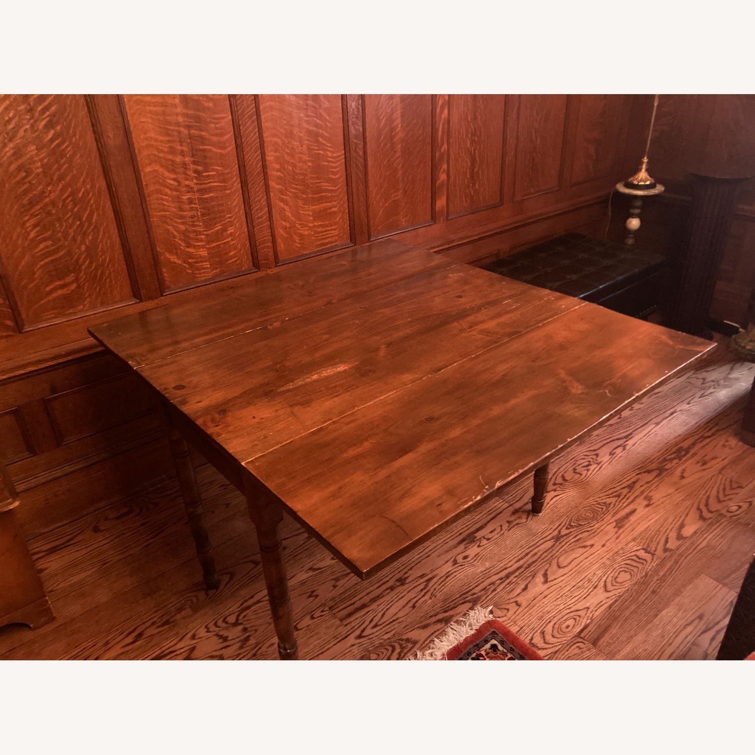 Antique Drop-leaf Table - image-4