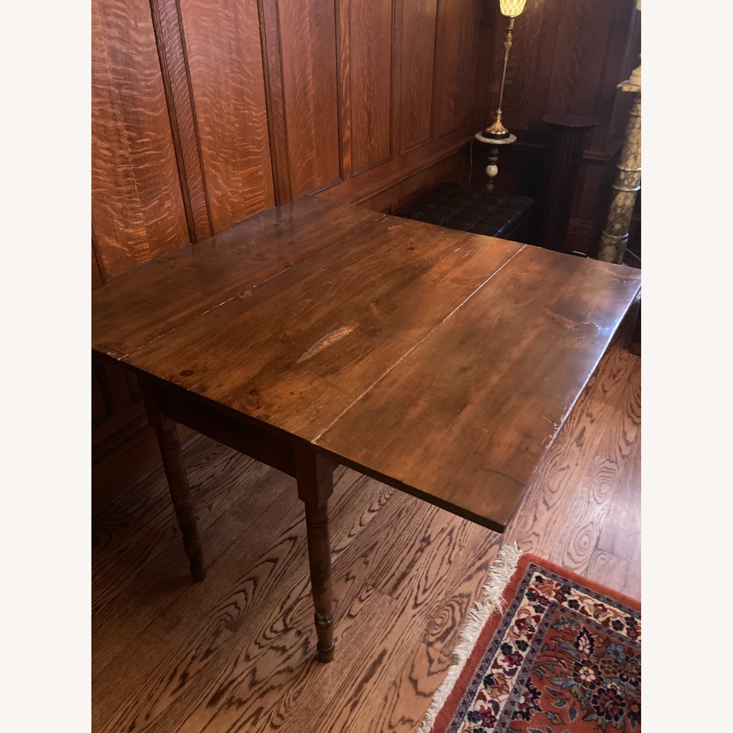 Antique Drop-leaf Table - image-2