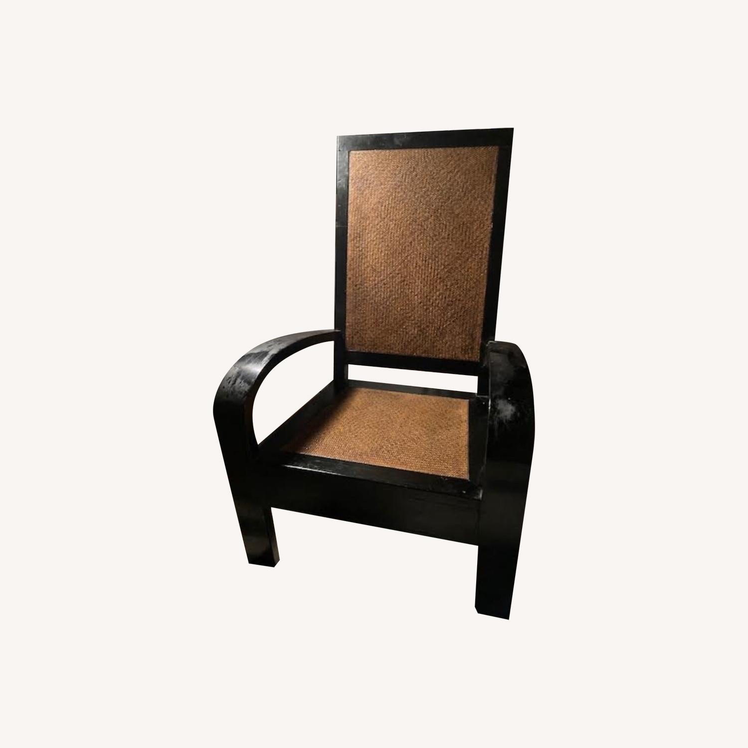 Vintage Chinese Art Deco Chairs - image-0