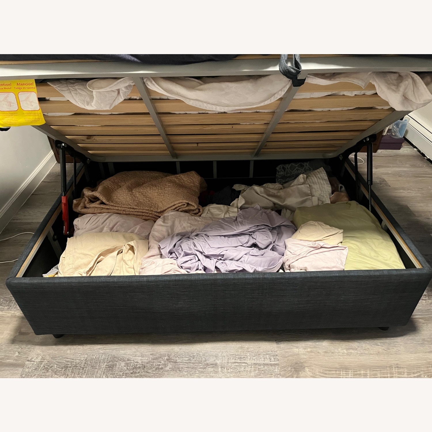 Full Size Bed with Large Storage - image-2