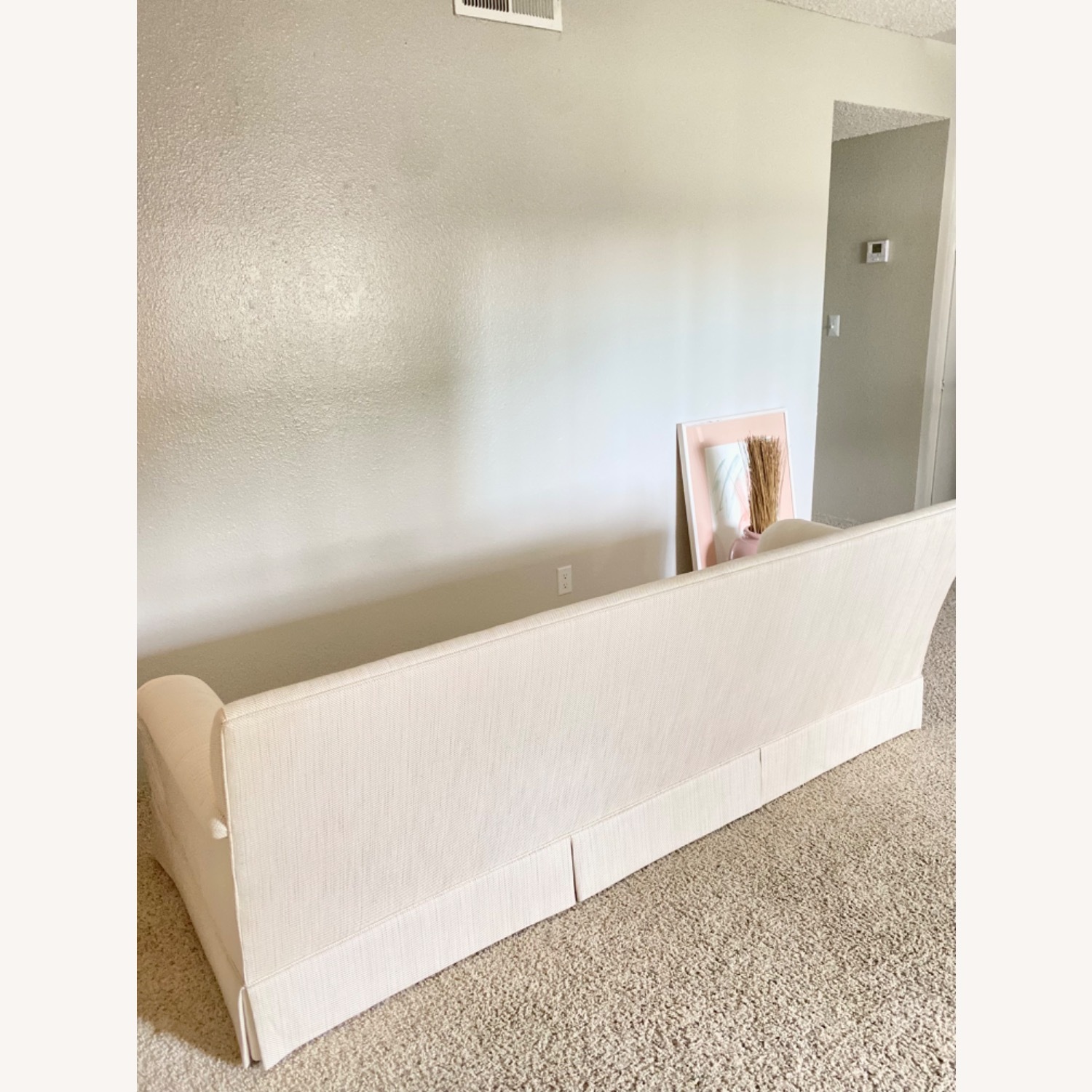 Henredon Custom Folio Crème Sofa – 1986 Vintage - image-9