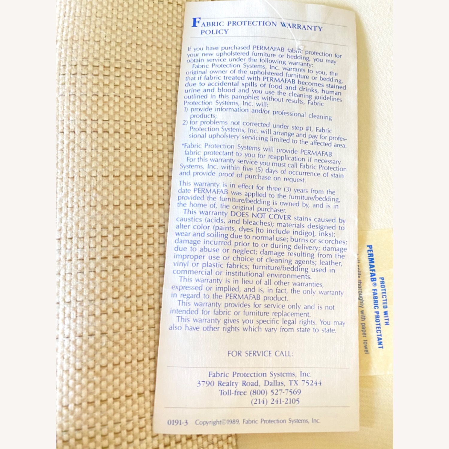 Henredon Custom Folio Crème Sofa – 1986 Vintage - image-19