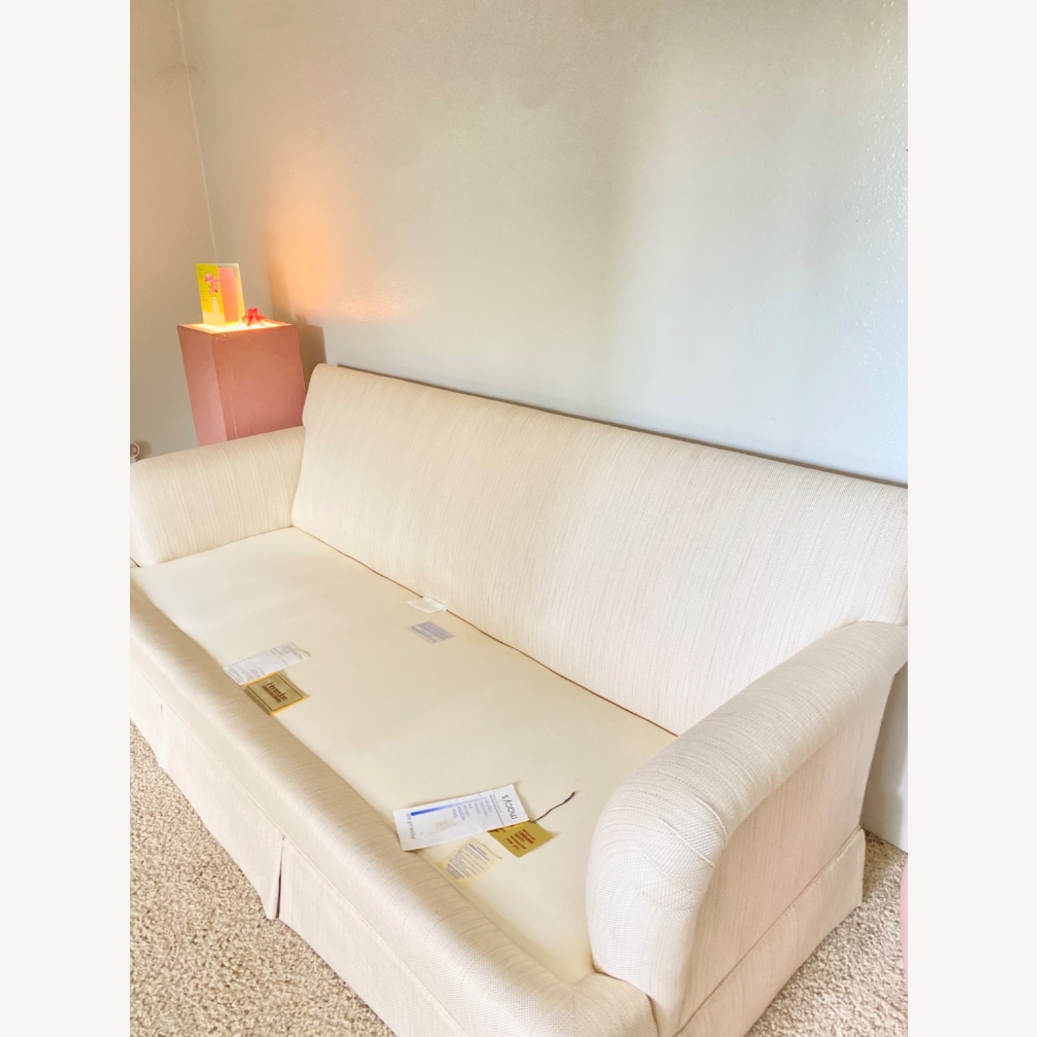 Henredon Custom Folio Crème Sofa – 1986 Vintage - image-11