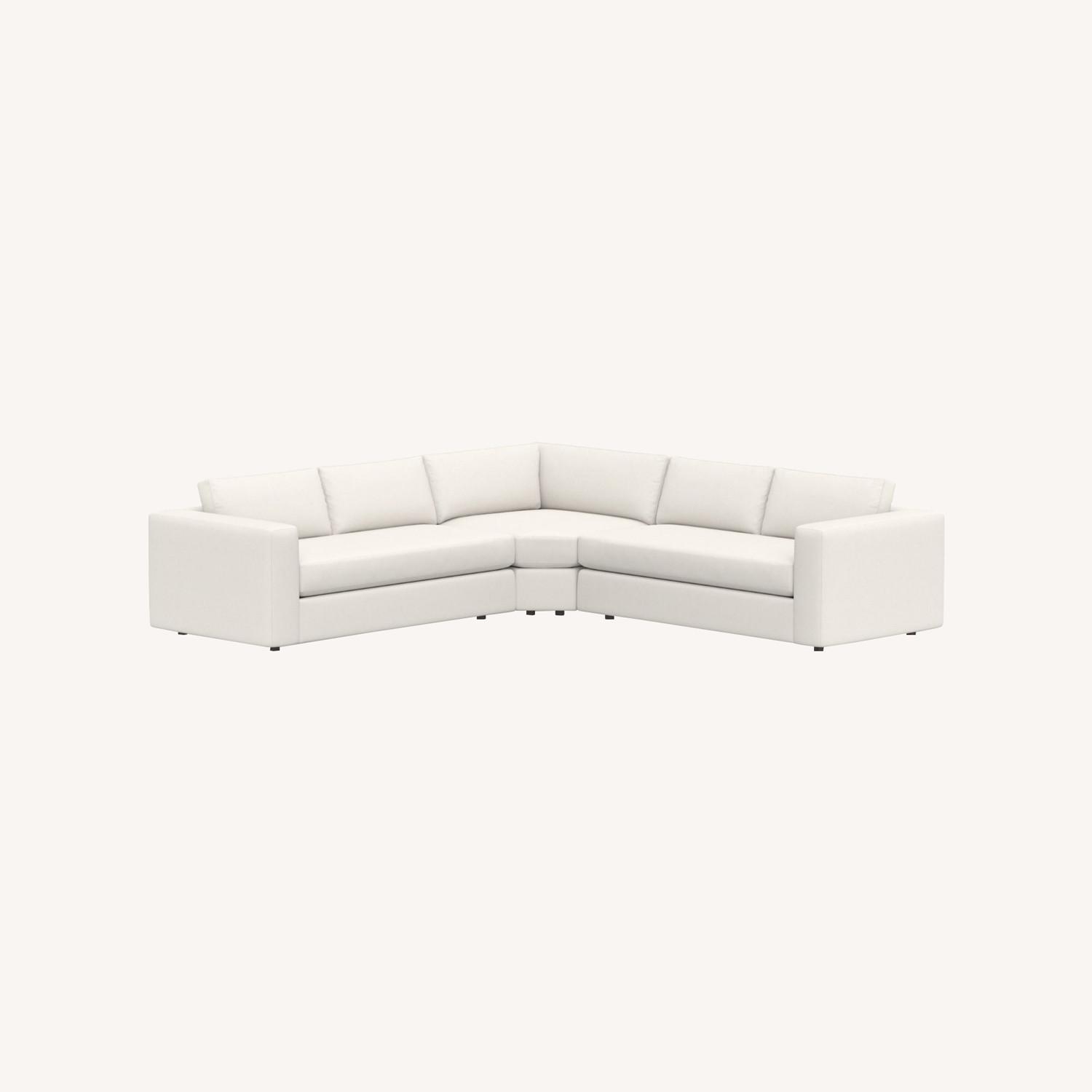 Pottery Barn Carmel Wide Arm Sectional - image-5
