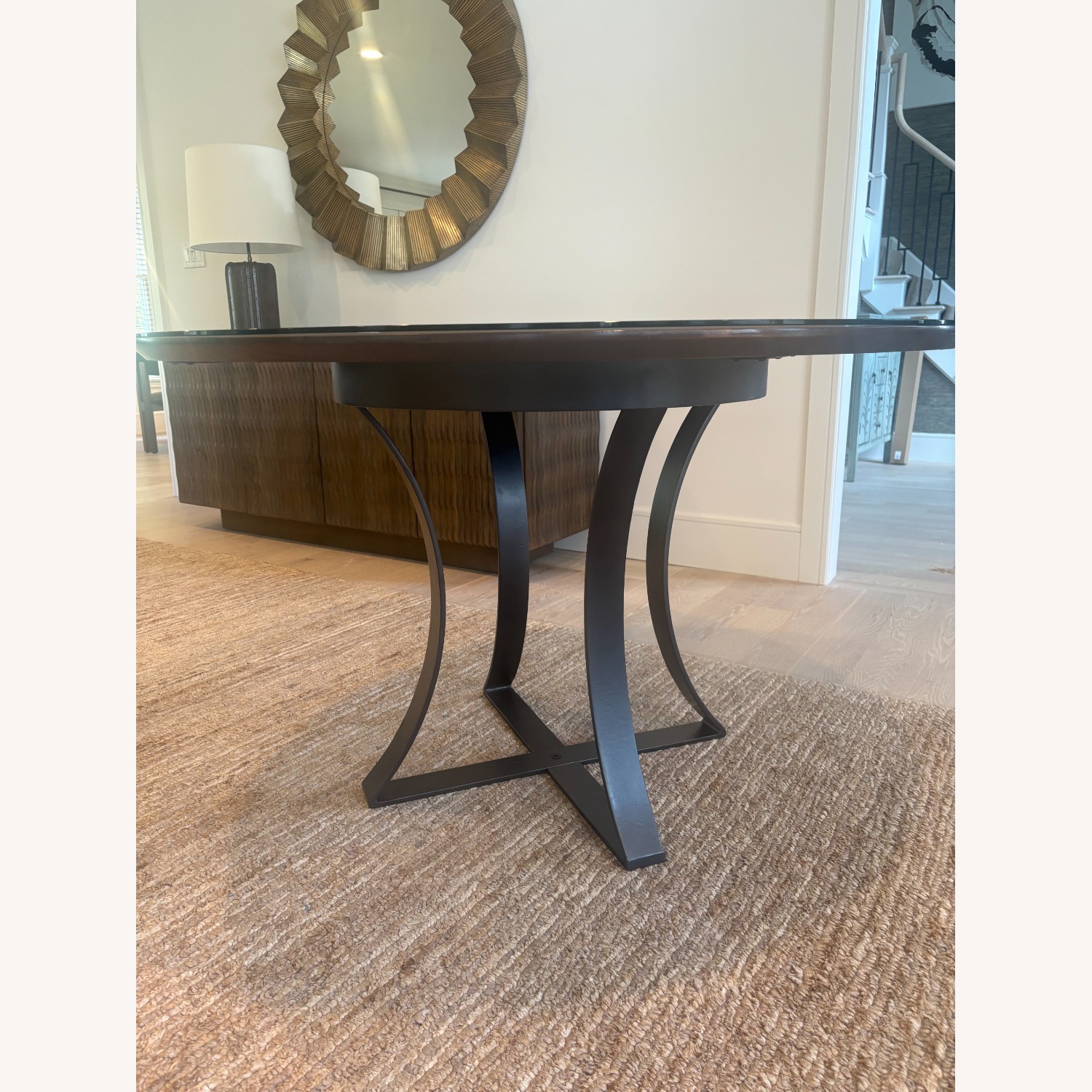 Crate & Barrel 48" Damen Dining Table - image-1