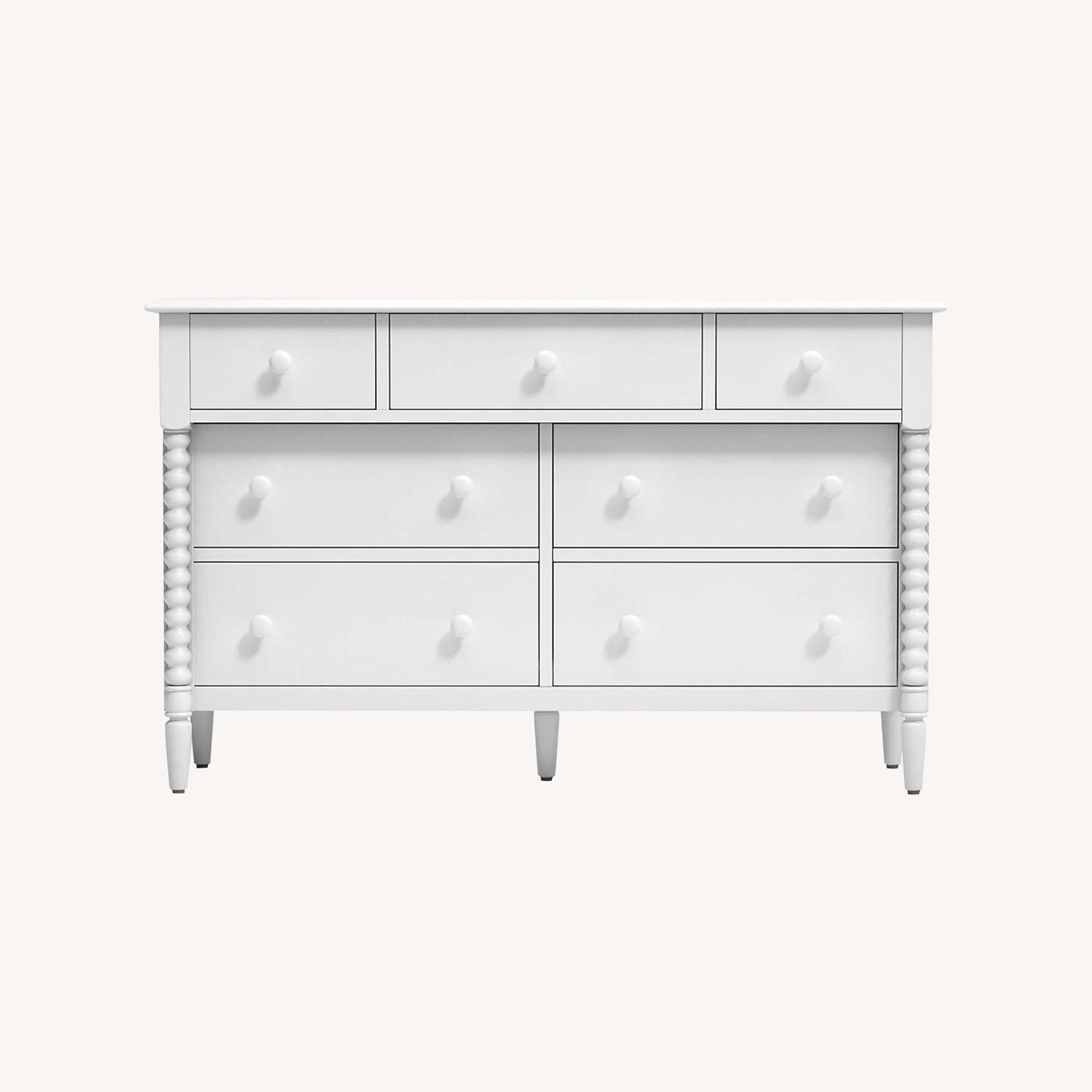 Crate and Kids Jenny Lind White 7-Drawer Dresser - image-0