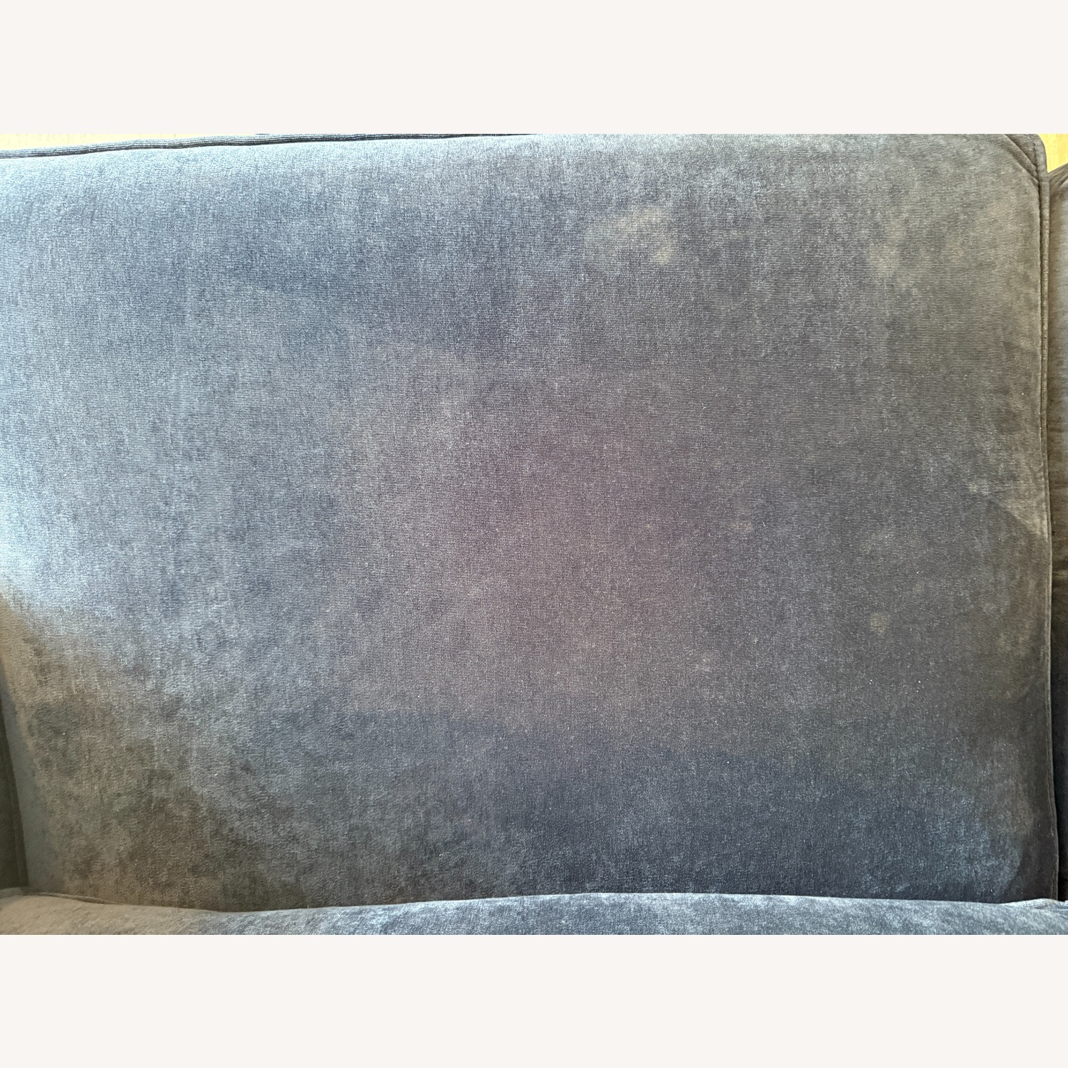 Mitchell Gold Navy Blue Velvet Sleeper Sofa - image-5