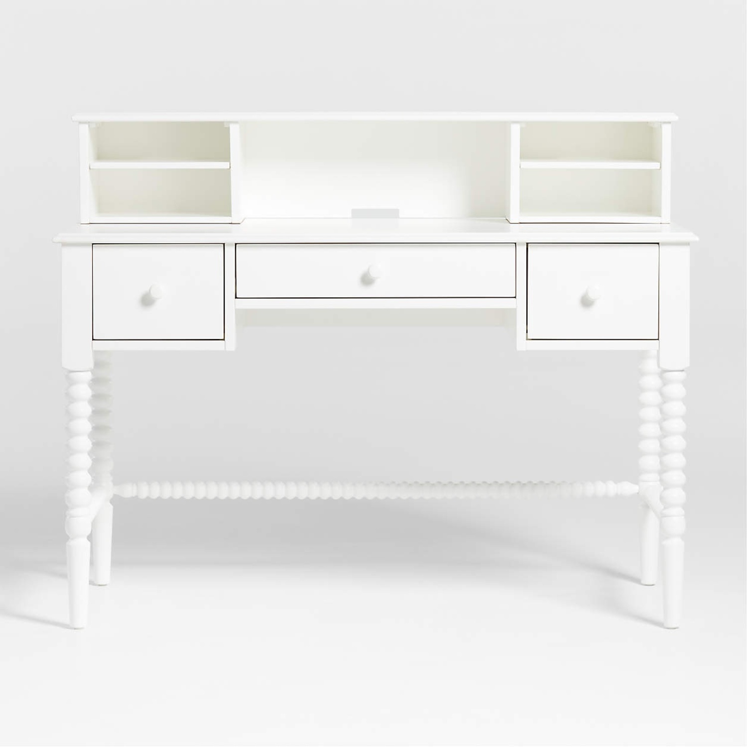 Crate & Kids Jenny Lind White Desk with Hutch - image-6