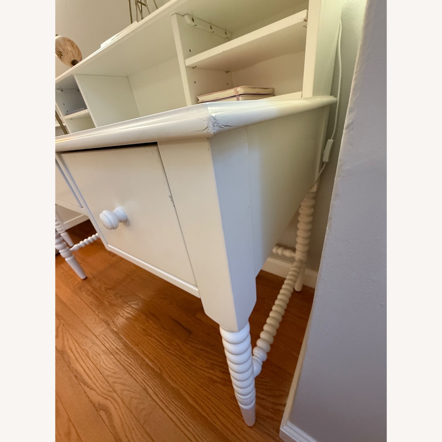 Crate & Kids Jenny Lind White Desk with Hutch - image-5
