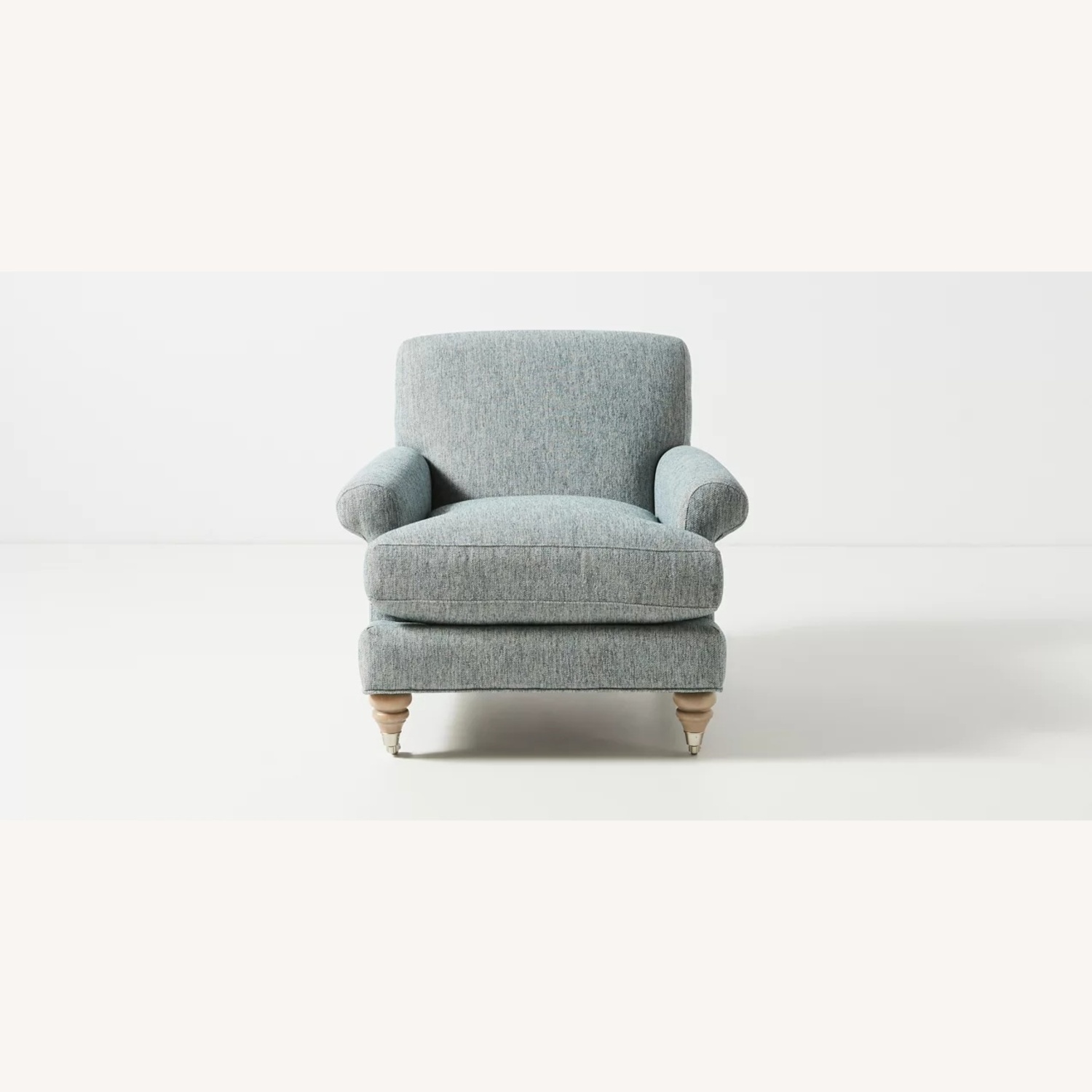 Anthropologie Custom Velvet Willoughby Chair - image-6
