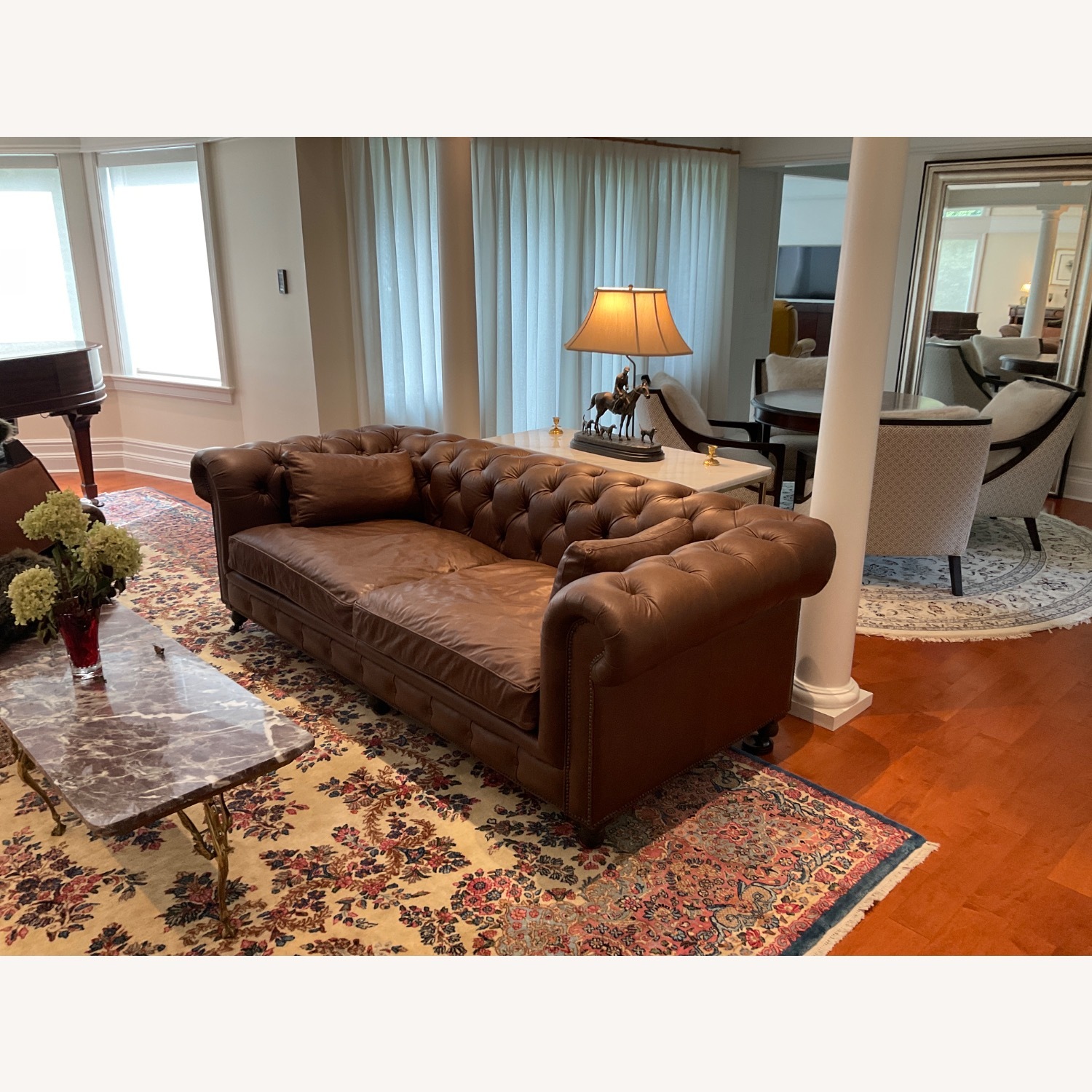 RH Kensington Leather Sofa - image-2