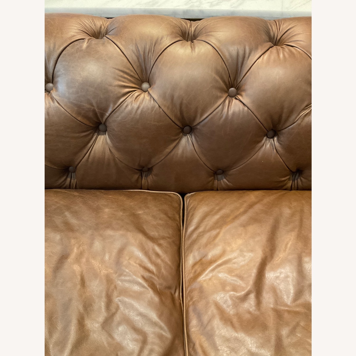 RH Kensington Leather Sofa - image-4