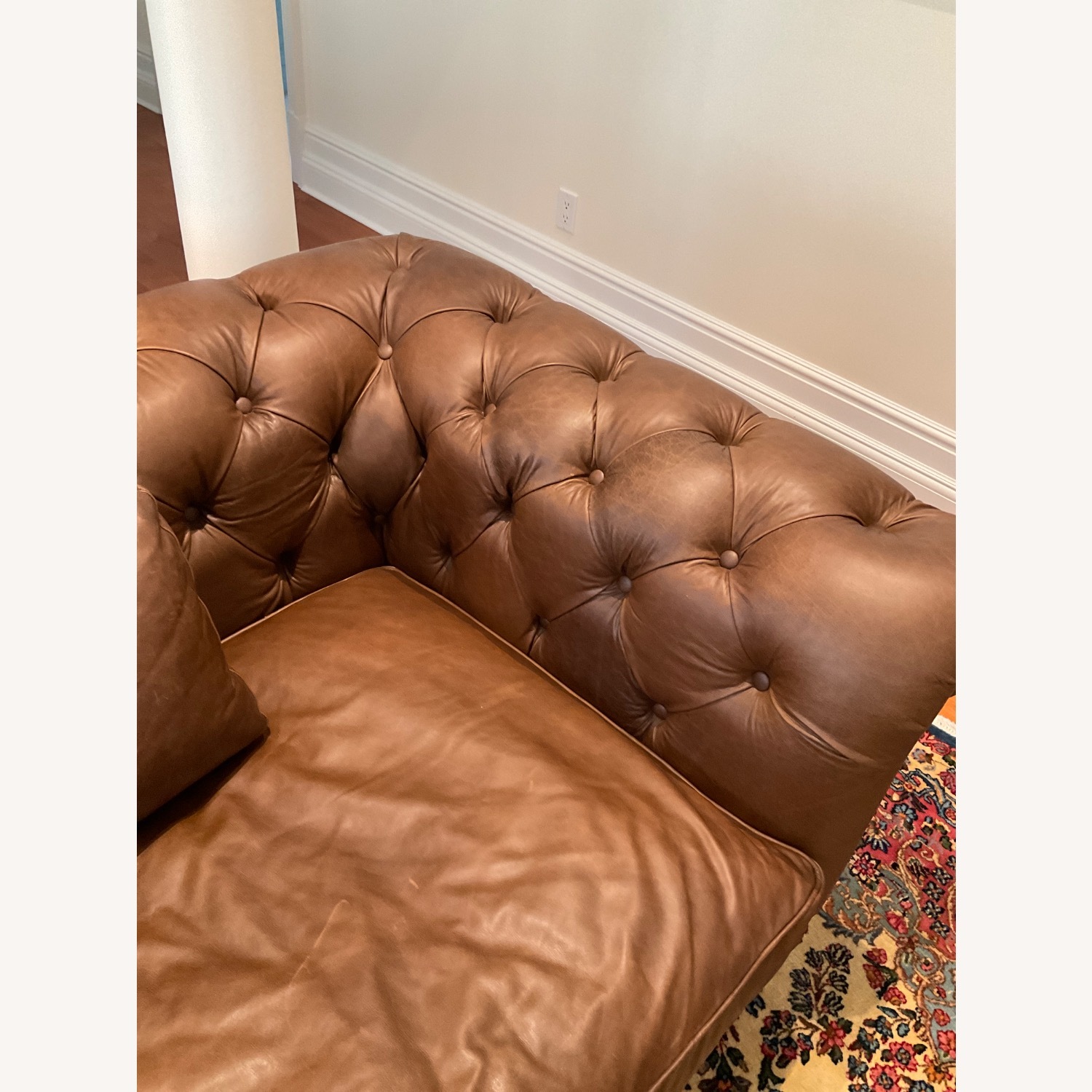 RH Kensington Leather Sofa - image-5