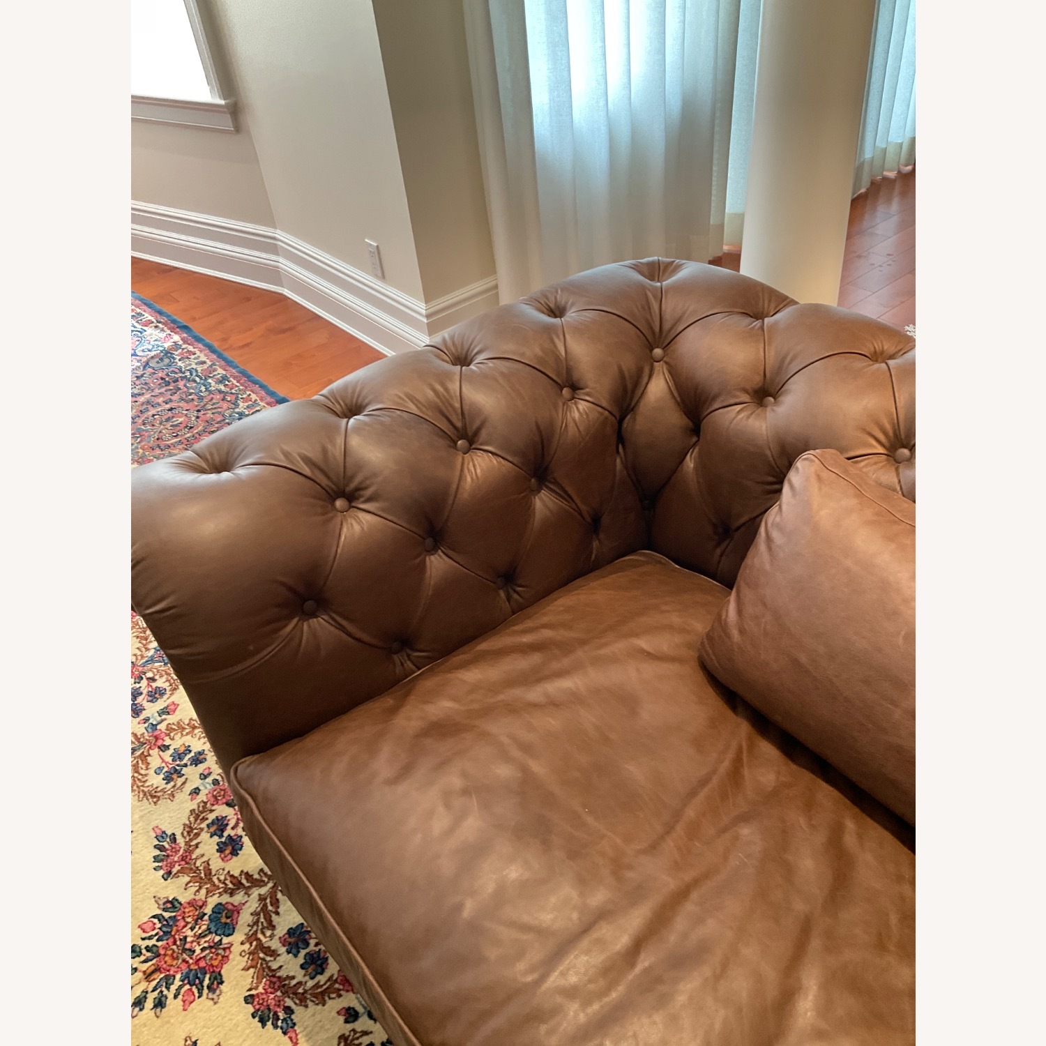 RH Kensington Leather Sofa - image-6