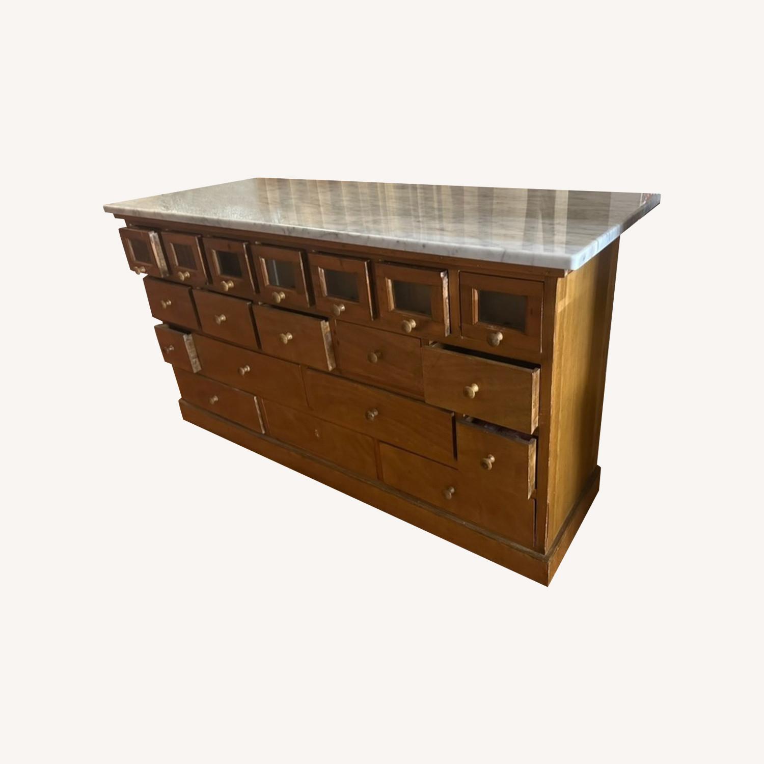 Vintage-style Display Cabinet - image-0