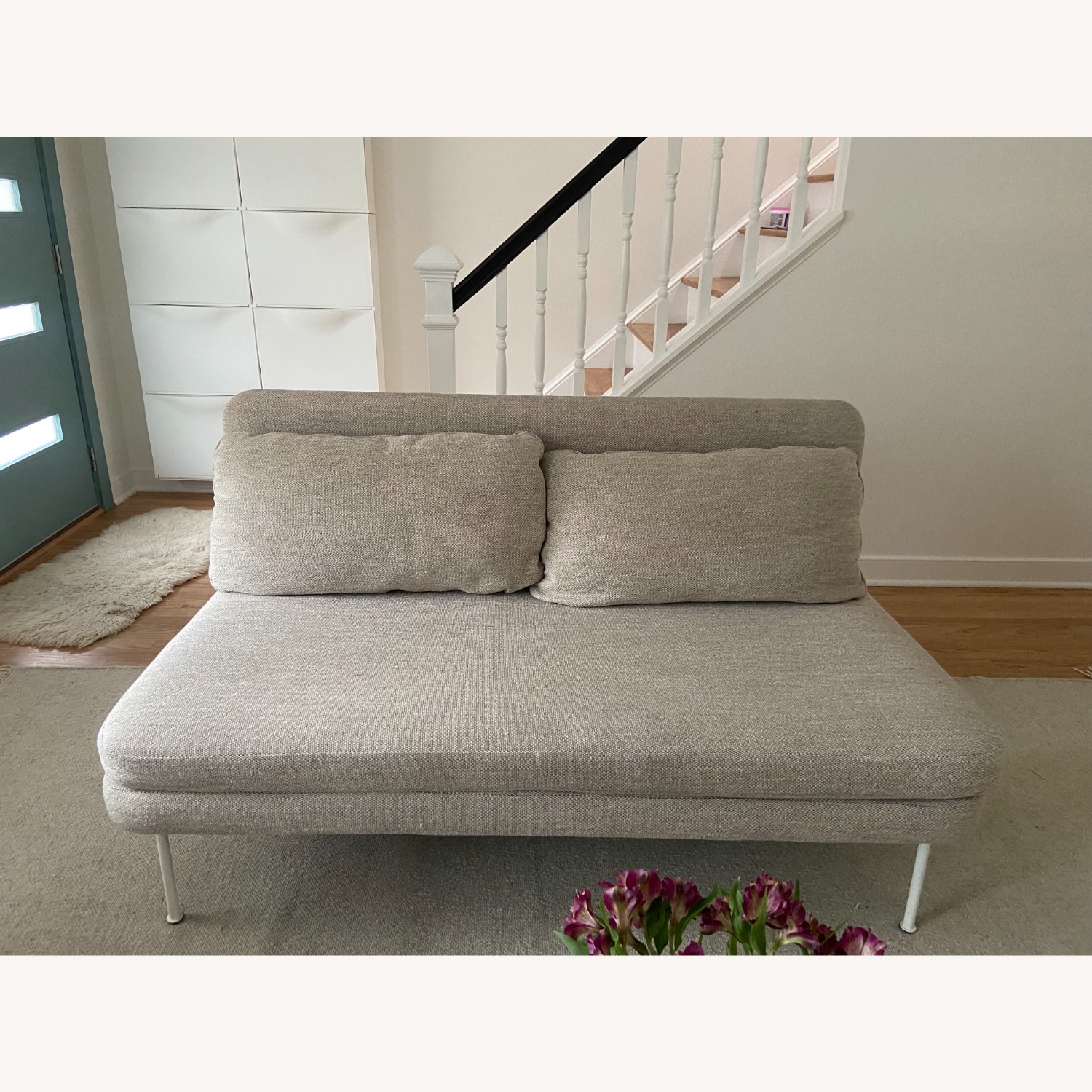 Blu Dot Bloke 60" Armless Sofa - image-1