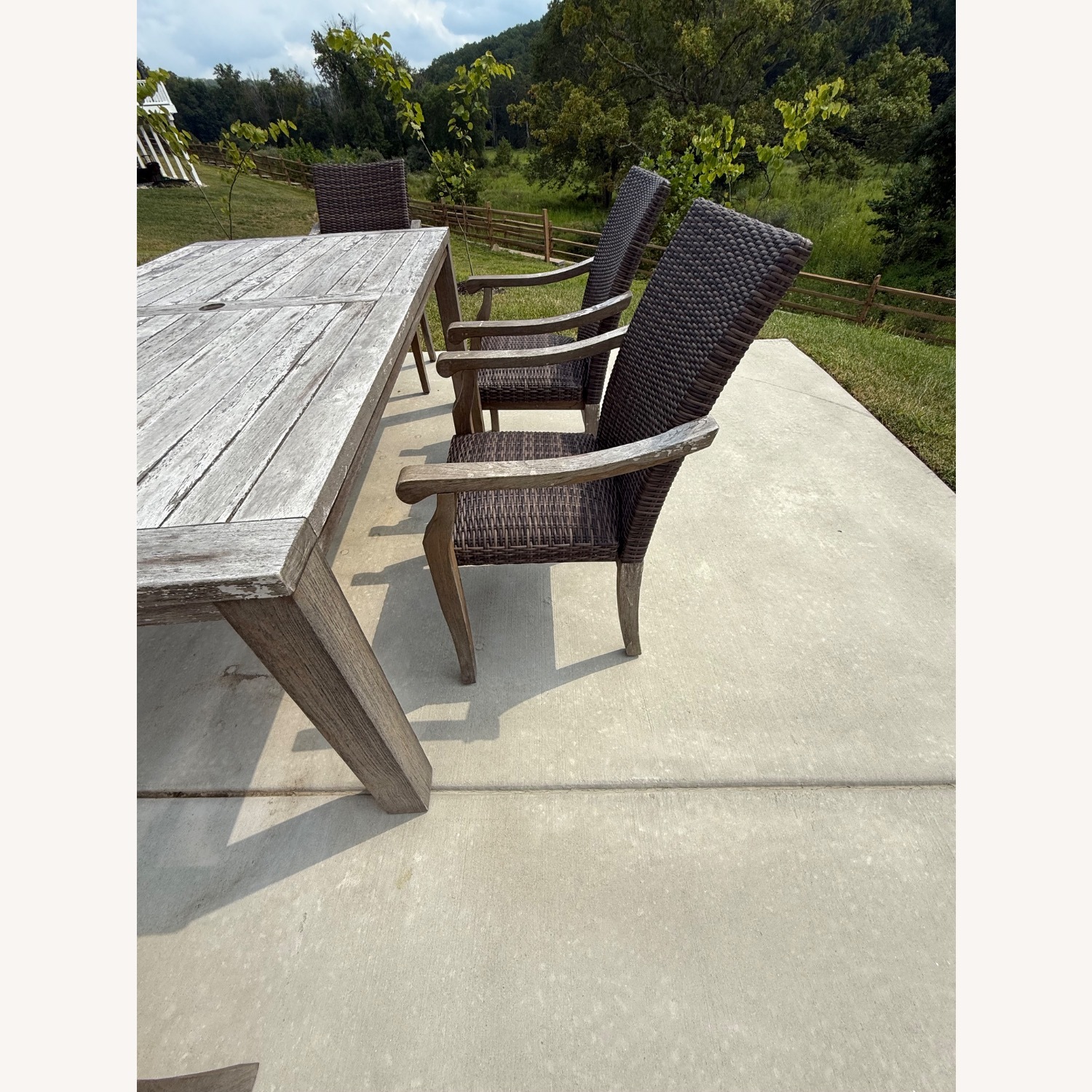 Solid Wood Table With 6 Chairs  - image-8